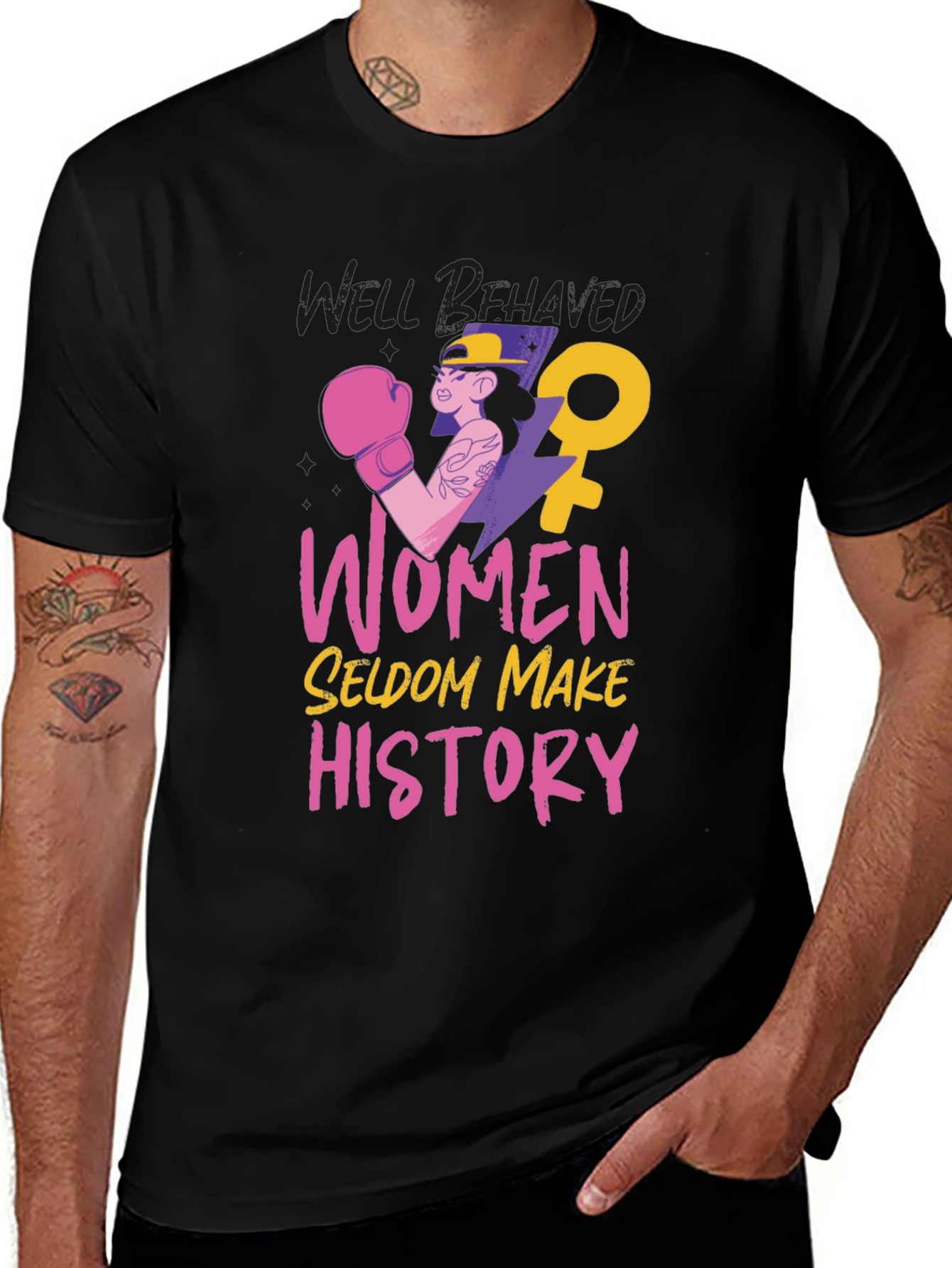 Women Seldom Make History T-Shirt