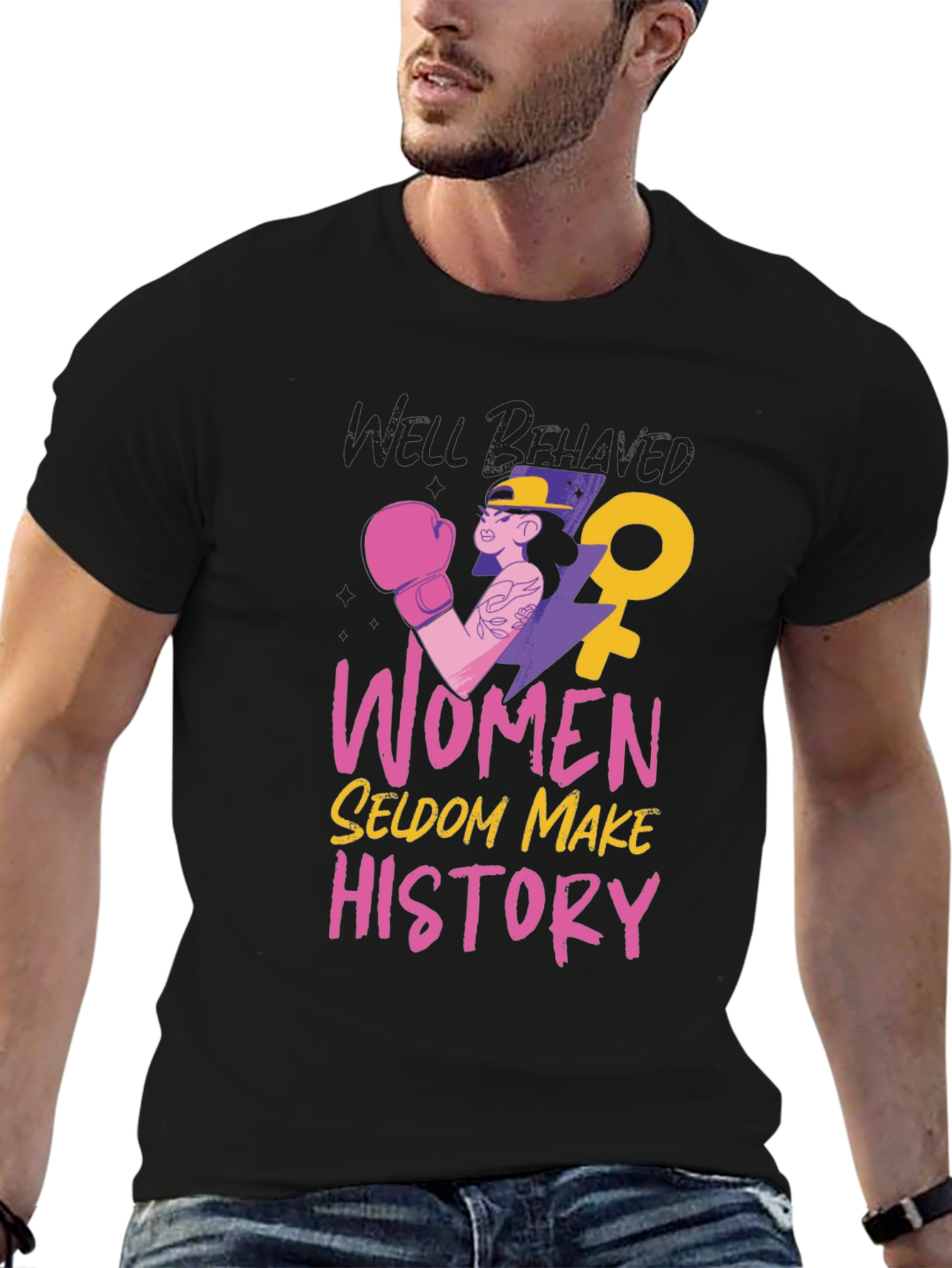 Women Seldom Make History T-Shirt