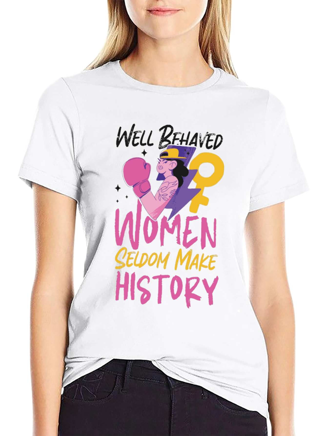 Women Seldom Make History T-Shirt
