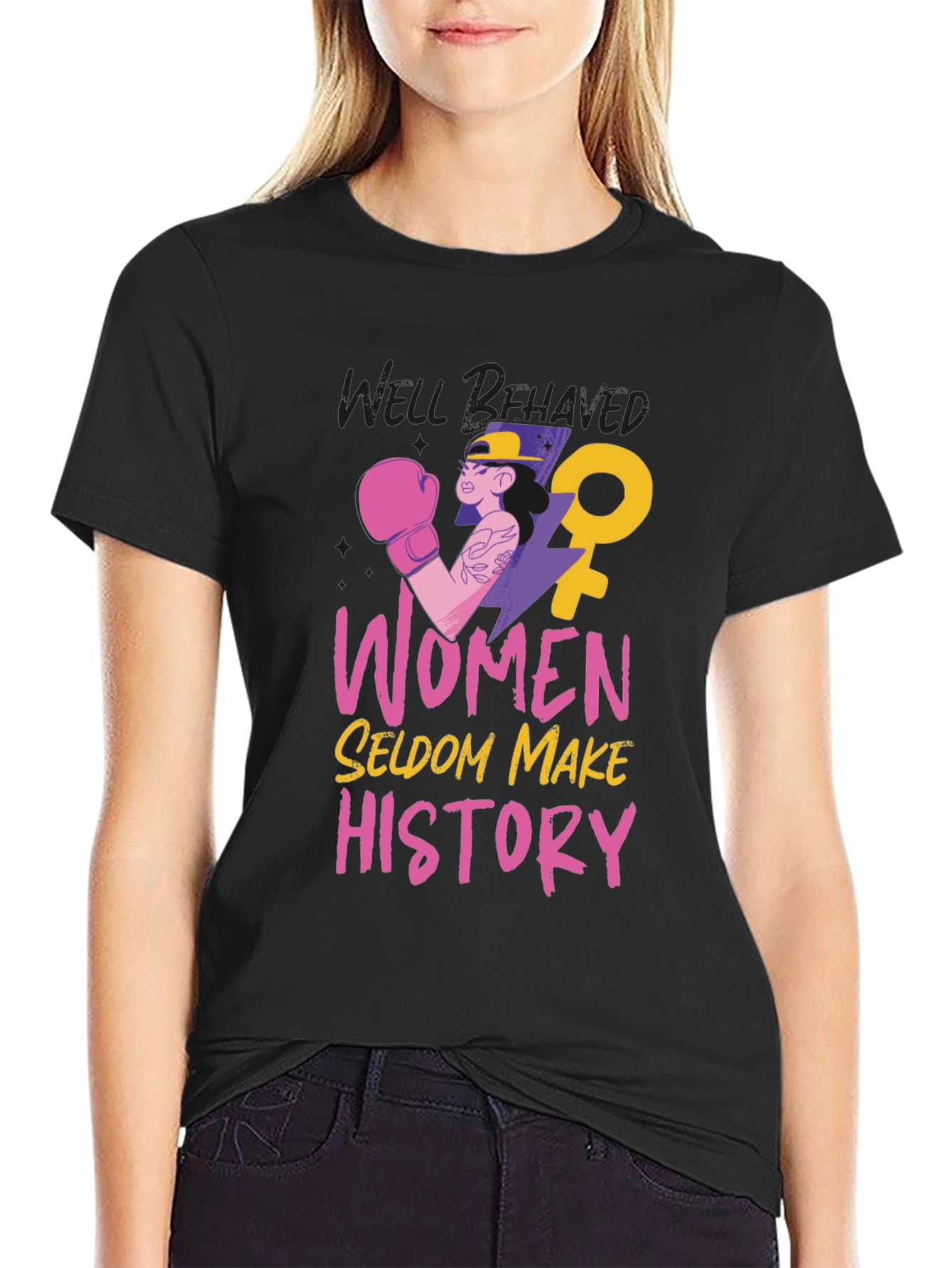 Women Seldom Make History T-Shirt