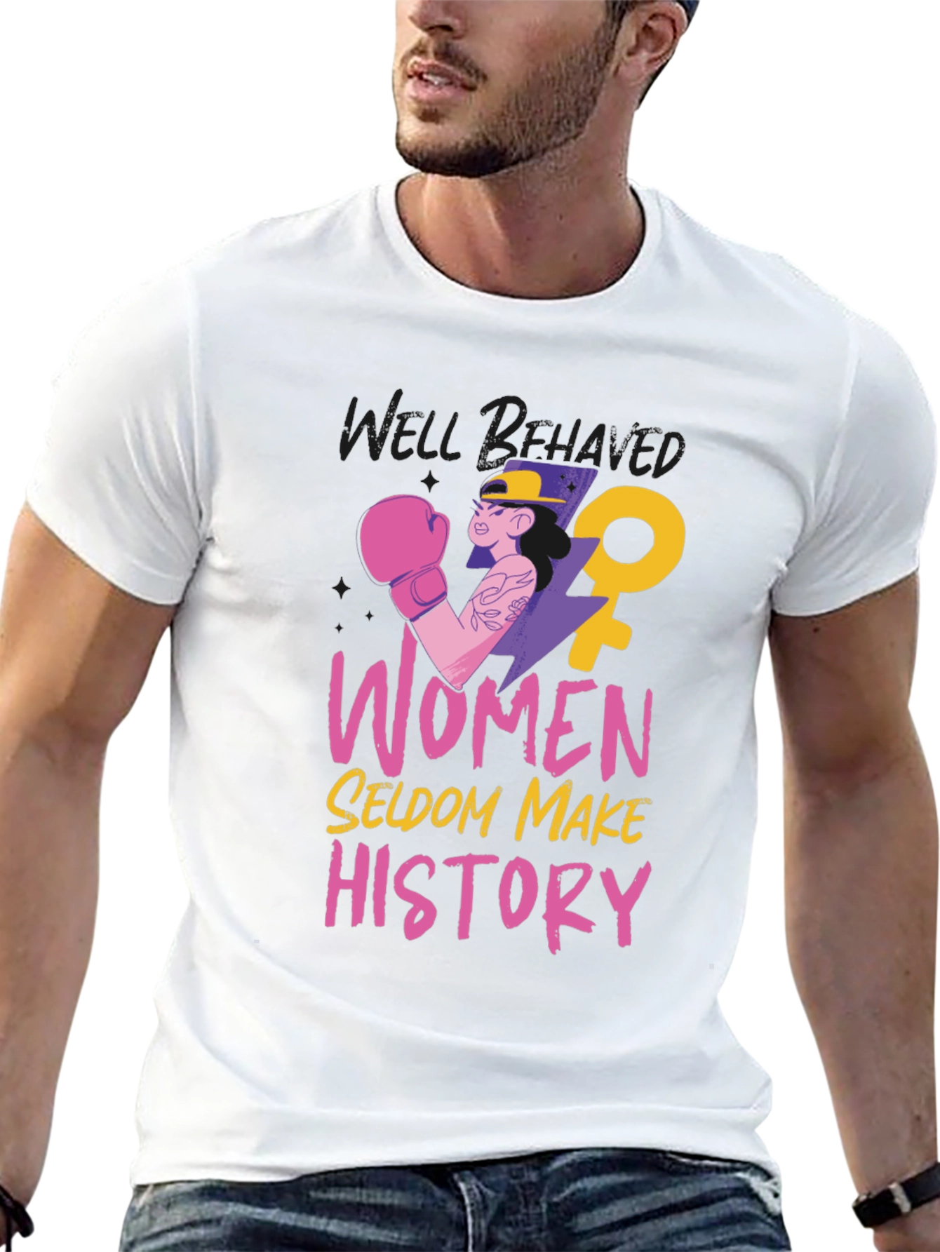 Women Seldom Make History T-Shirt