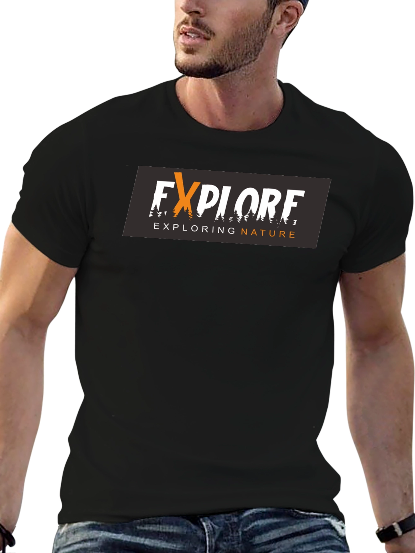 Explore Nature Graphic Tee - Adventure Awaits!