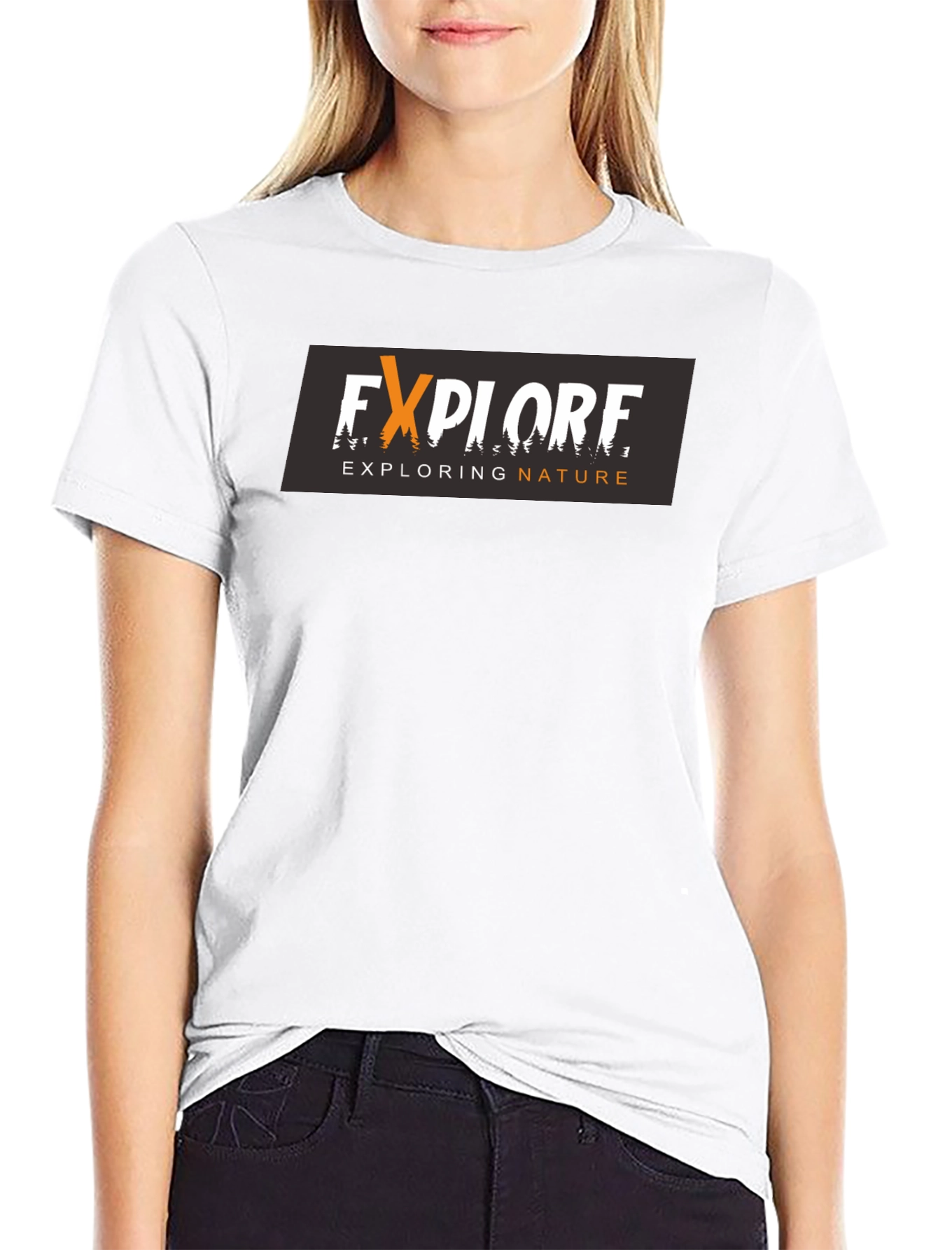 Explore Nature Graphic Tee - Adventure Awaits!