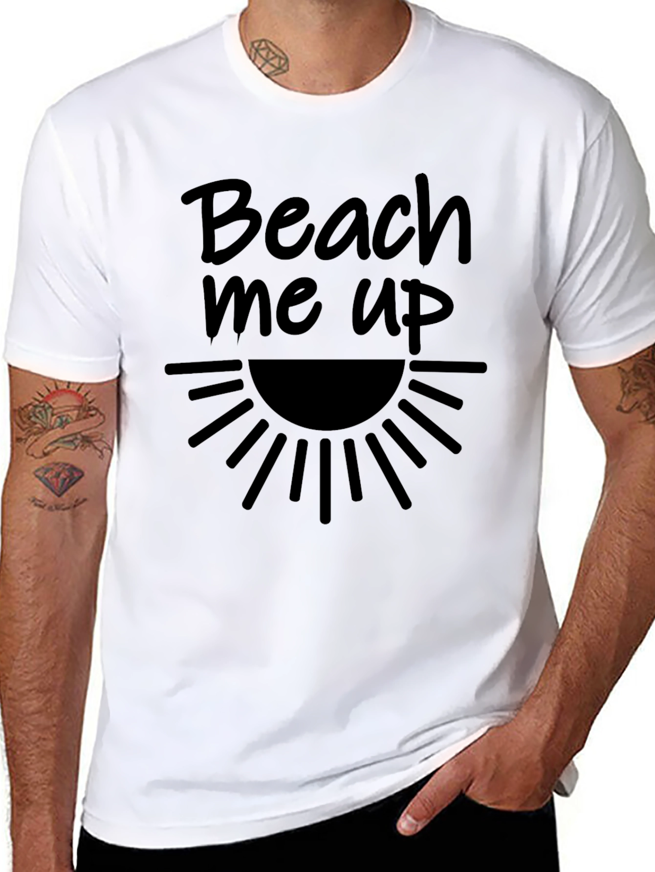 Beach Me Up Graphic T-Shirt - Summer Vacation Tee