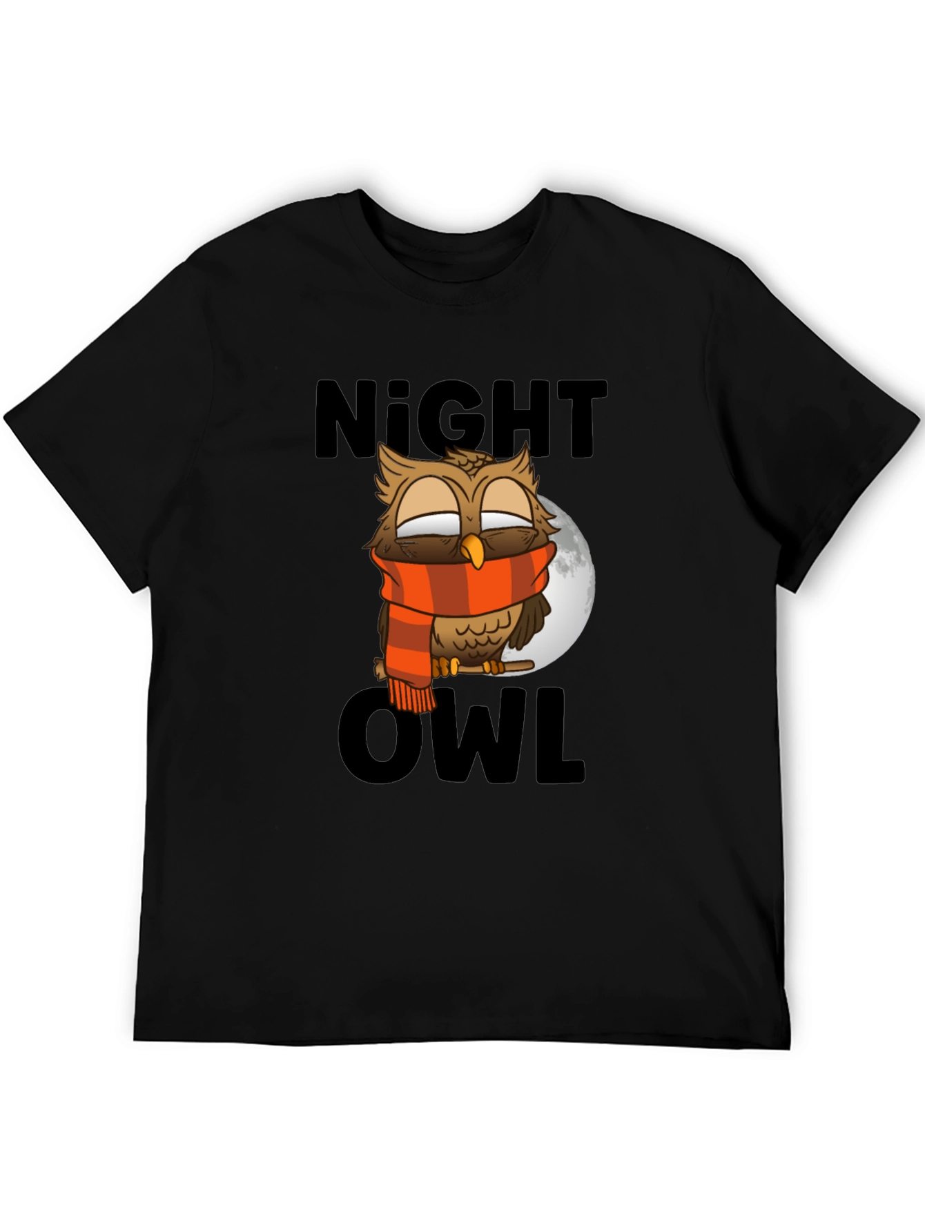 Night Owl T-Shirt - Cool Cartoon Design