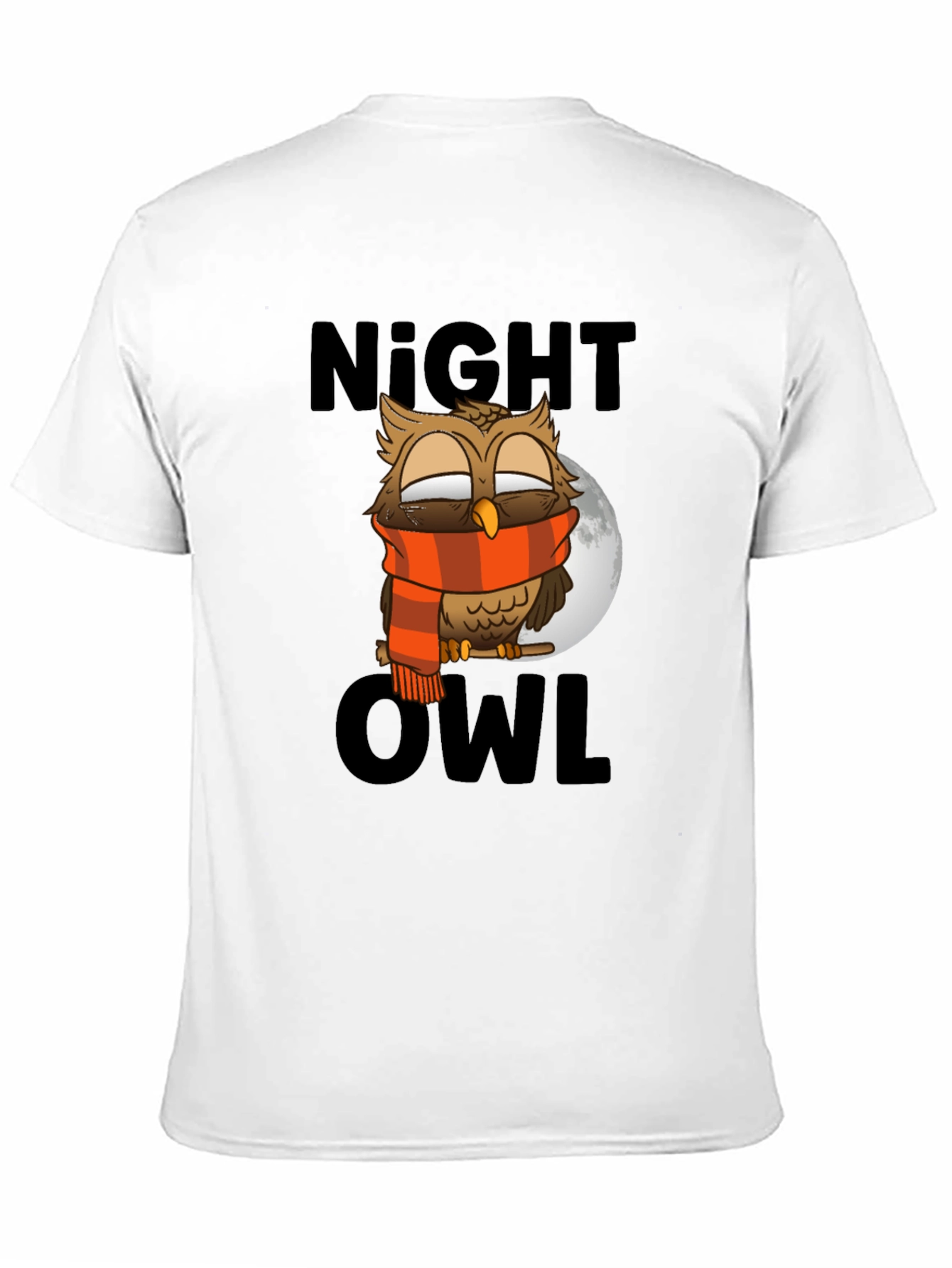 Night Owl T-Shirt - Cool Cartoon Design