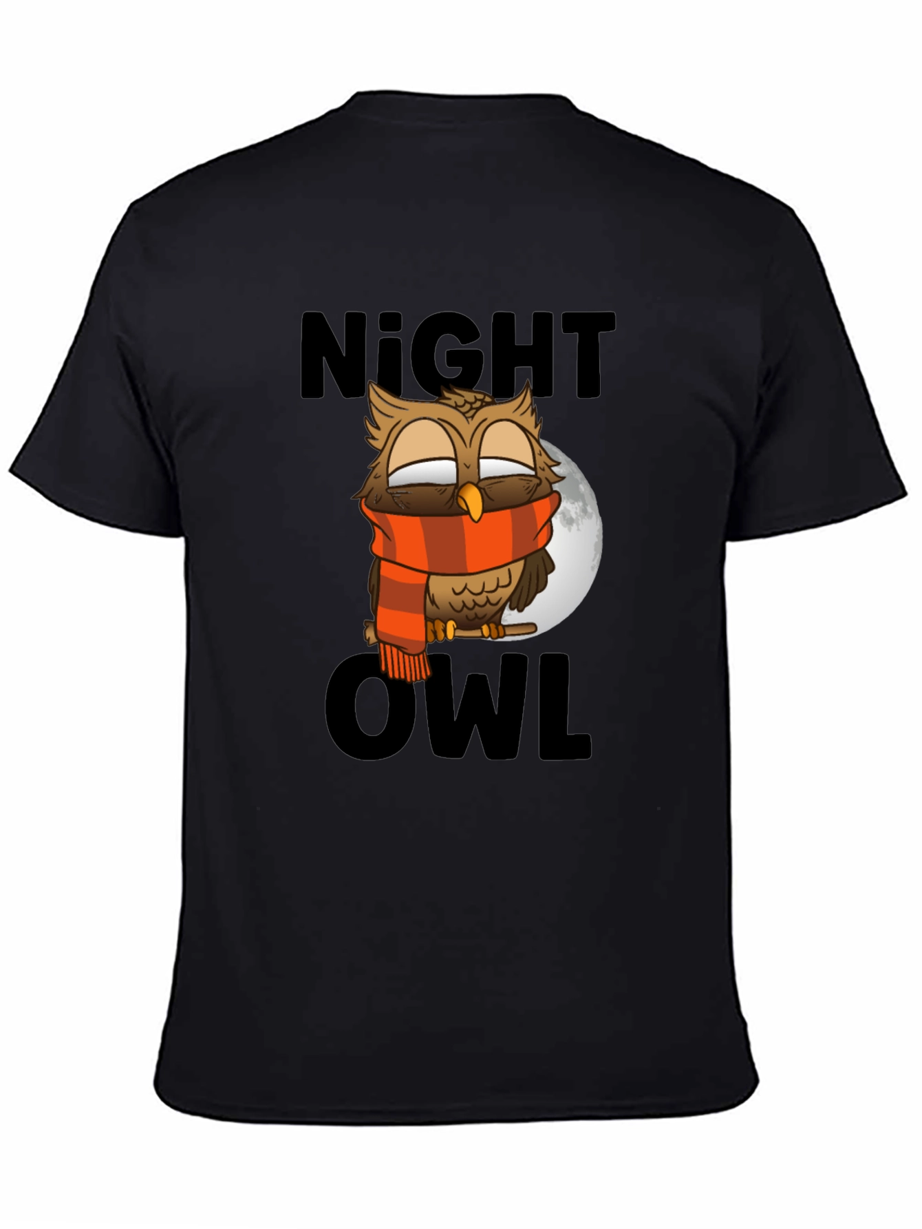 Night Owl T-Shirt - Cool Cartoon Design