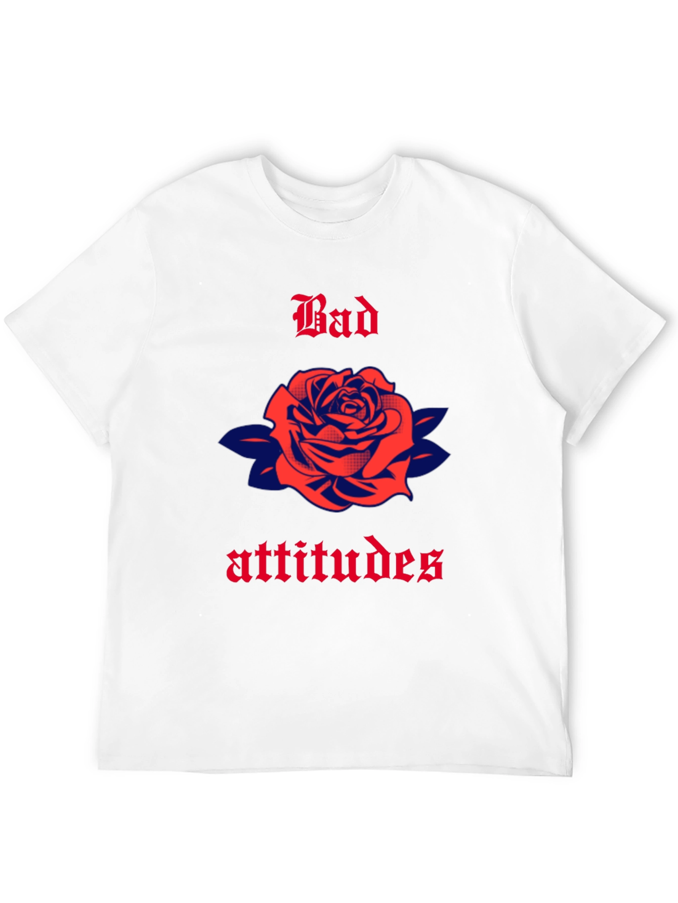 Bad Attitudes Rose Graphic T-Shirt