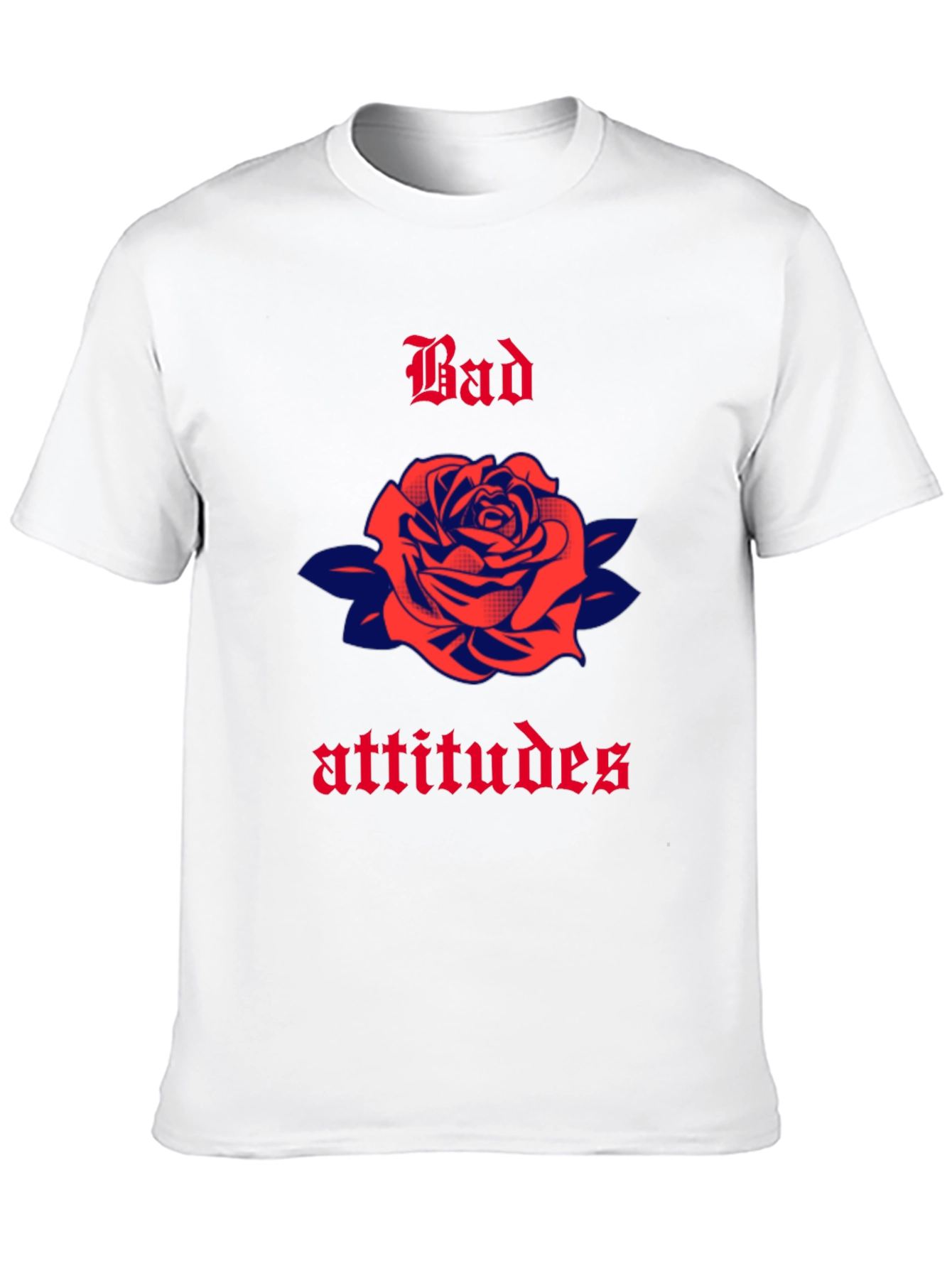 Bad Attitudes Rose Graphic T-Shirt
