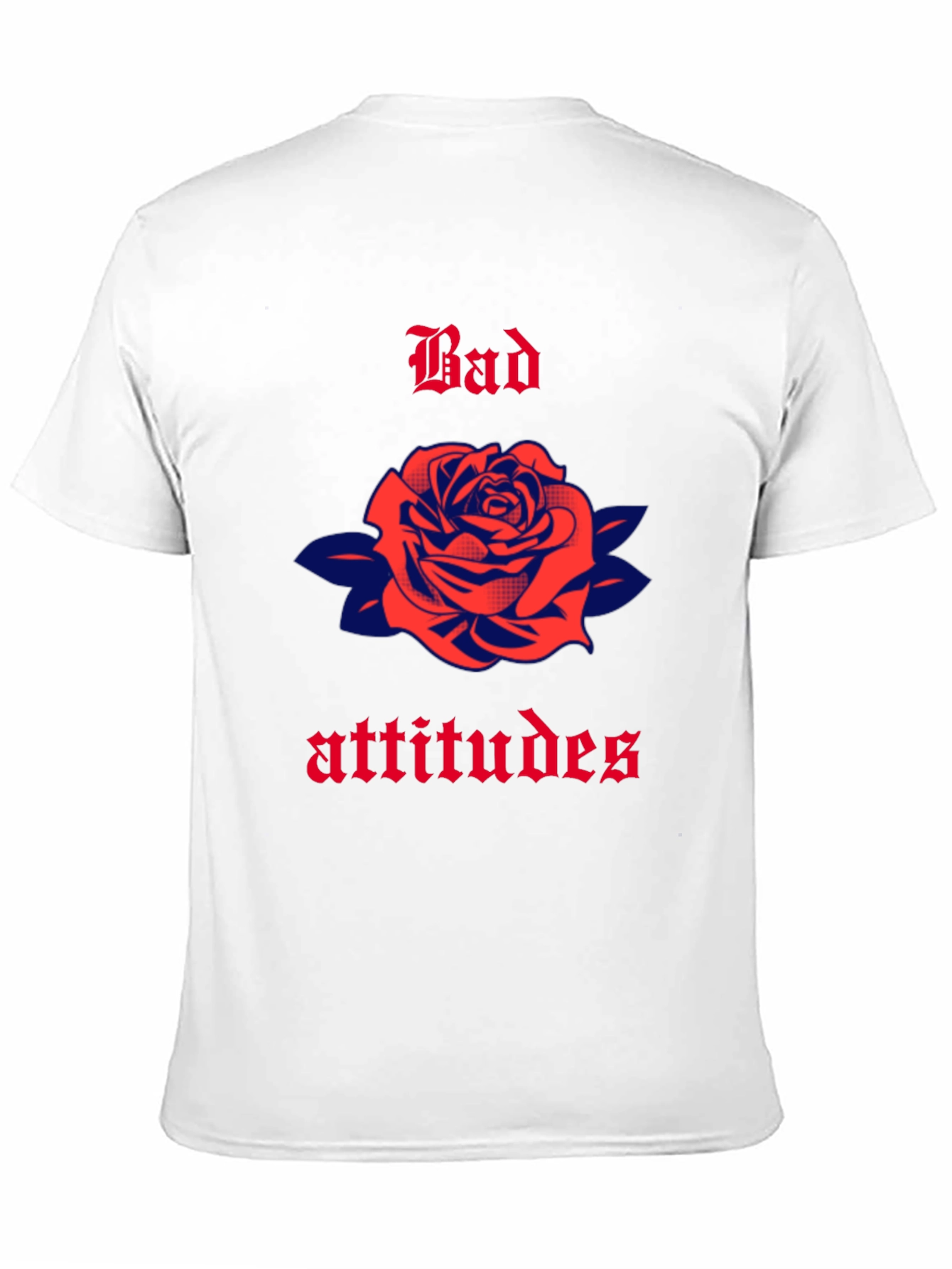 Bad Attitudes Rose Graphic T-Shirt