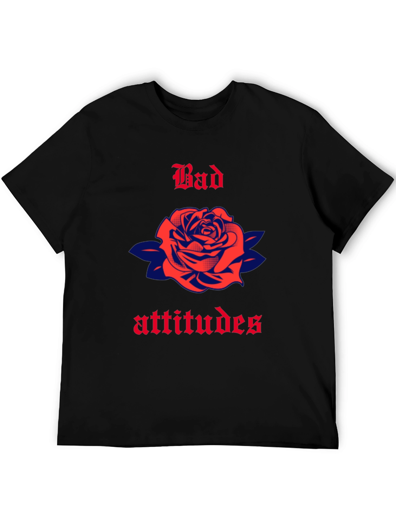 Bad Attitudes Rose Graphic T-Shirt