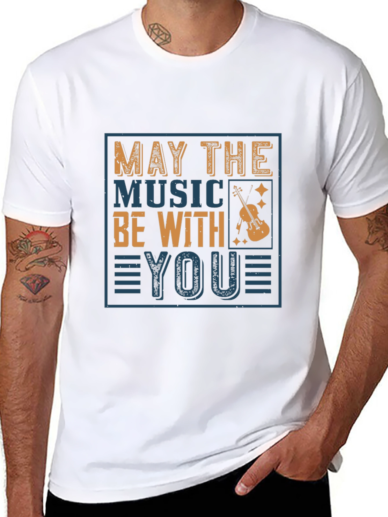 May the Music Be With You T-Shirt