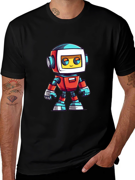 Robot Graphic T-Shirt