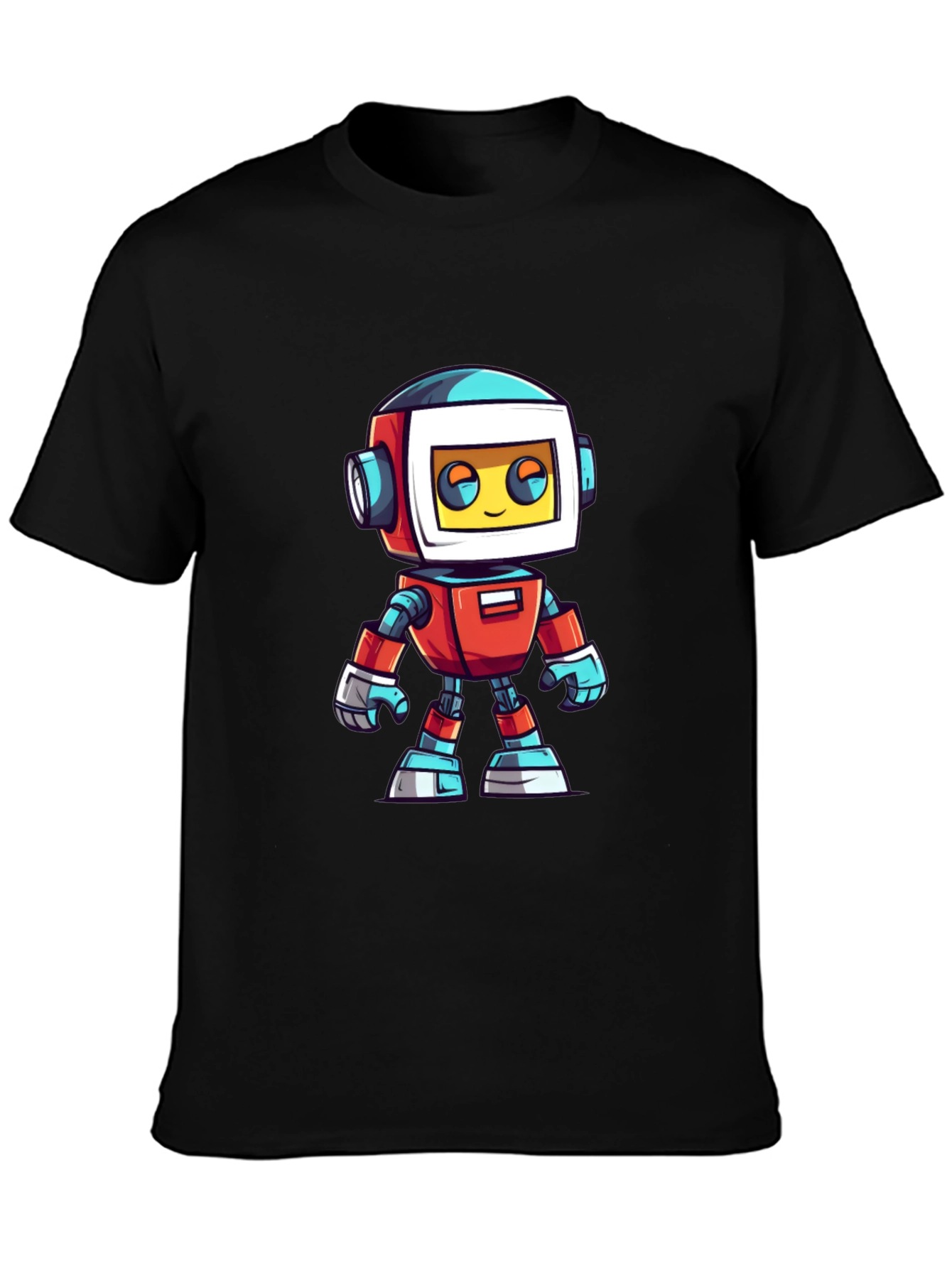 Robot Graphic T-Shirt