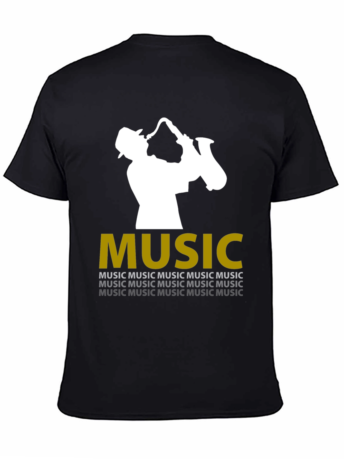 Jazz Saxophone Player Music T-Shirt