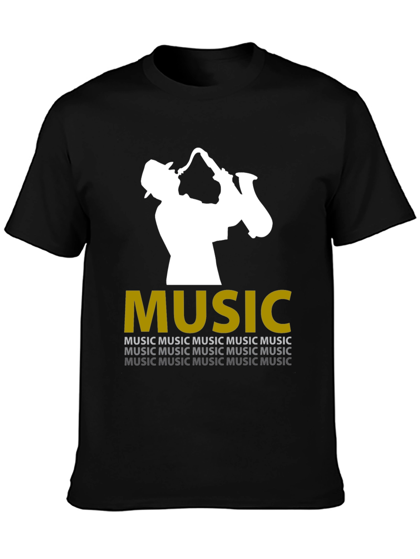 Jazz Saxophone Player Music T-Shirt