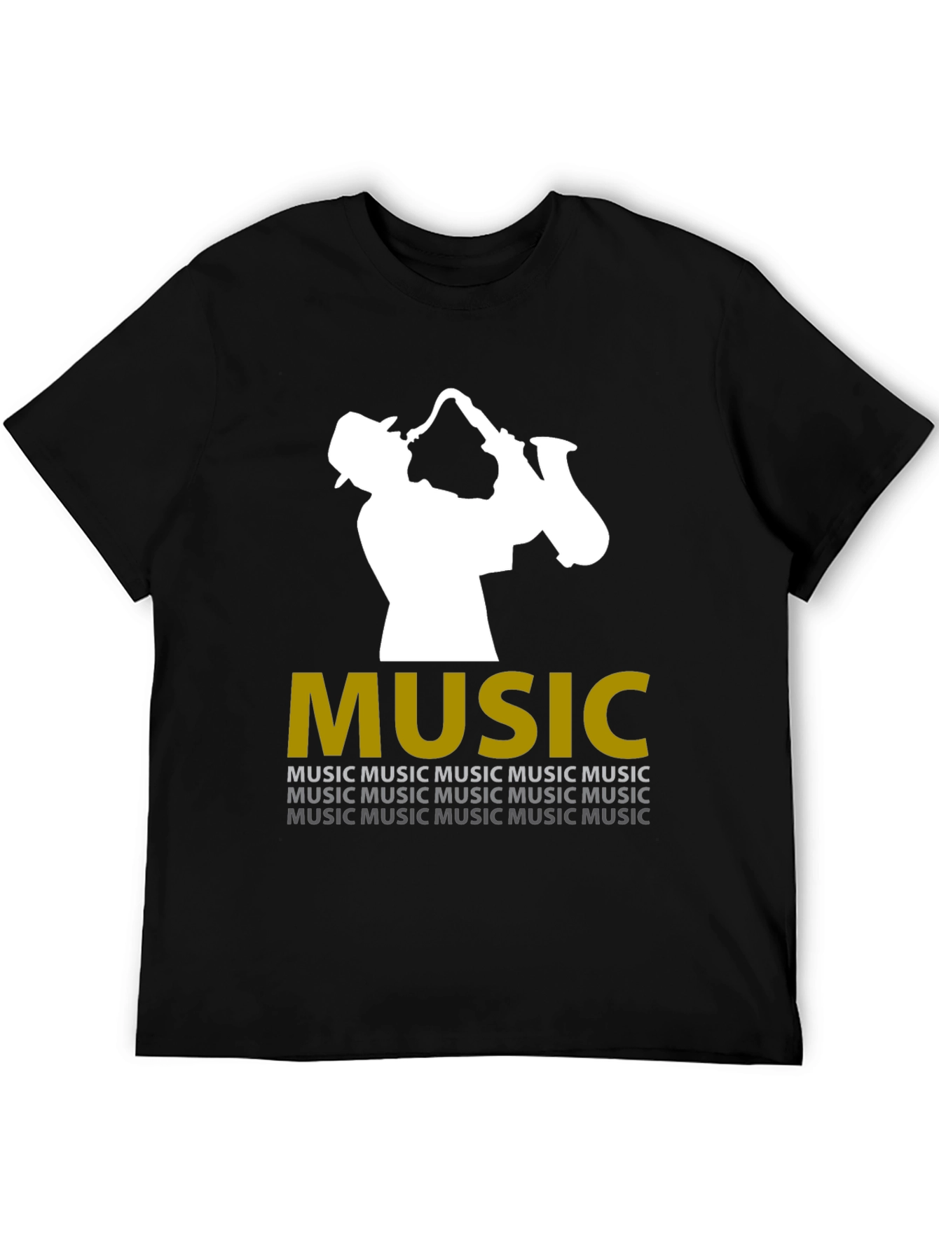 Jazz Saxophone Player Music T-Shirt