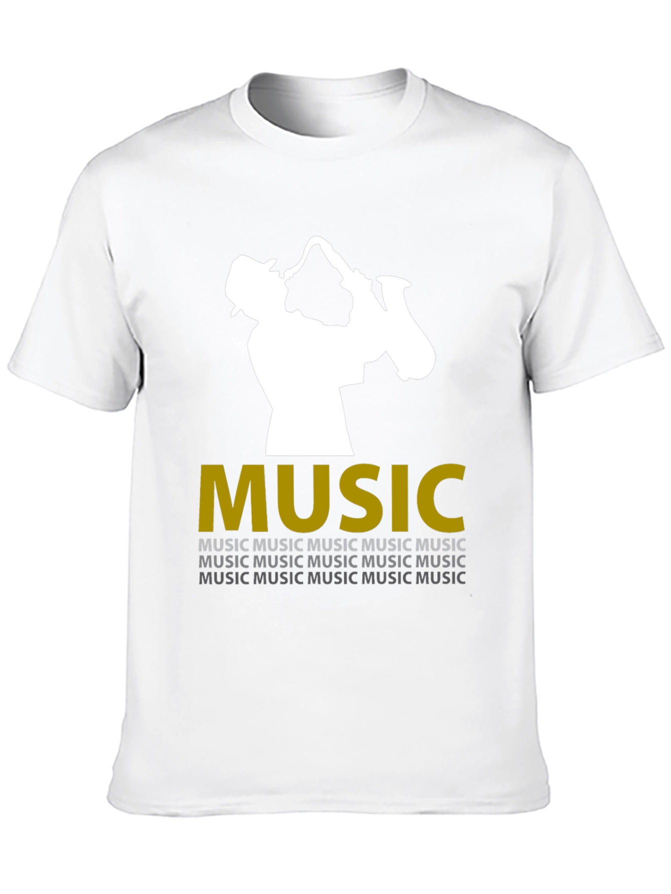 Jazz Saxophone Player Music T-Shirt