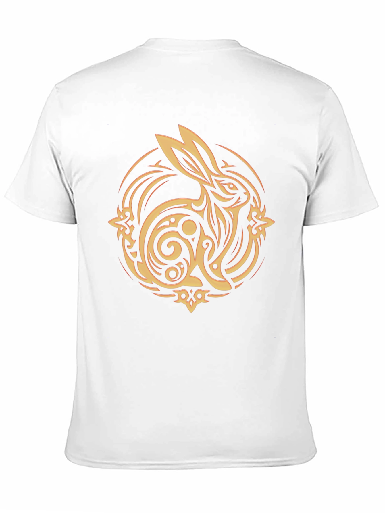 Rabbit Graphic Black T-Shirt