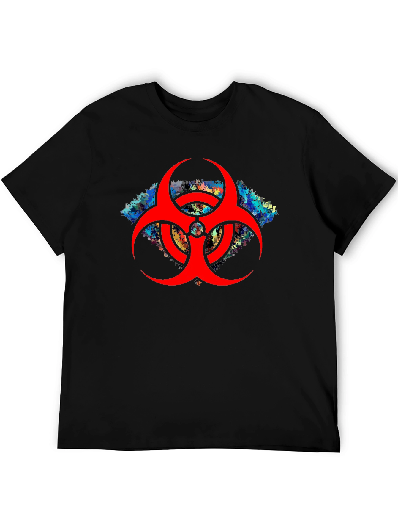 Biohazard Symbol T-Shirt - Black