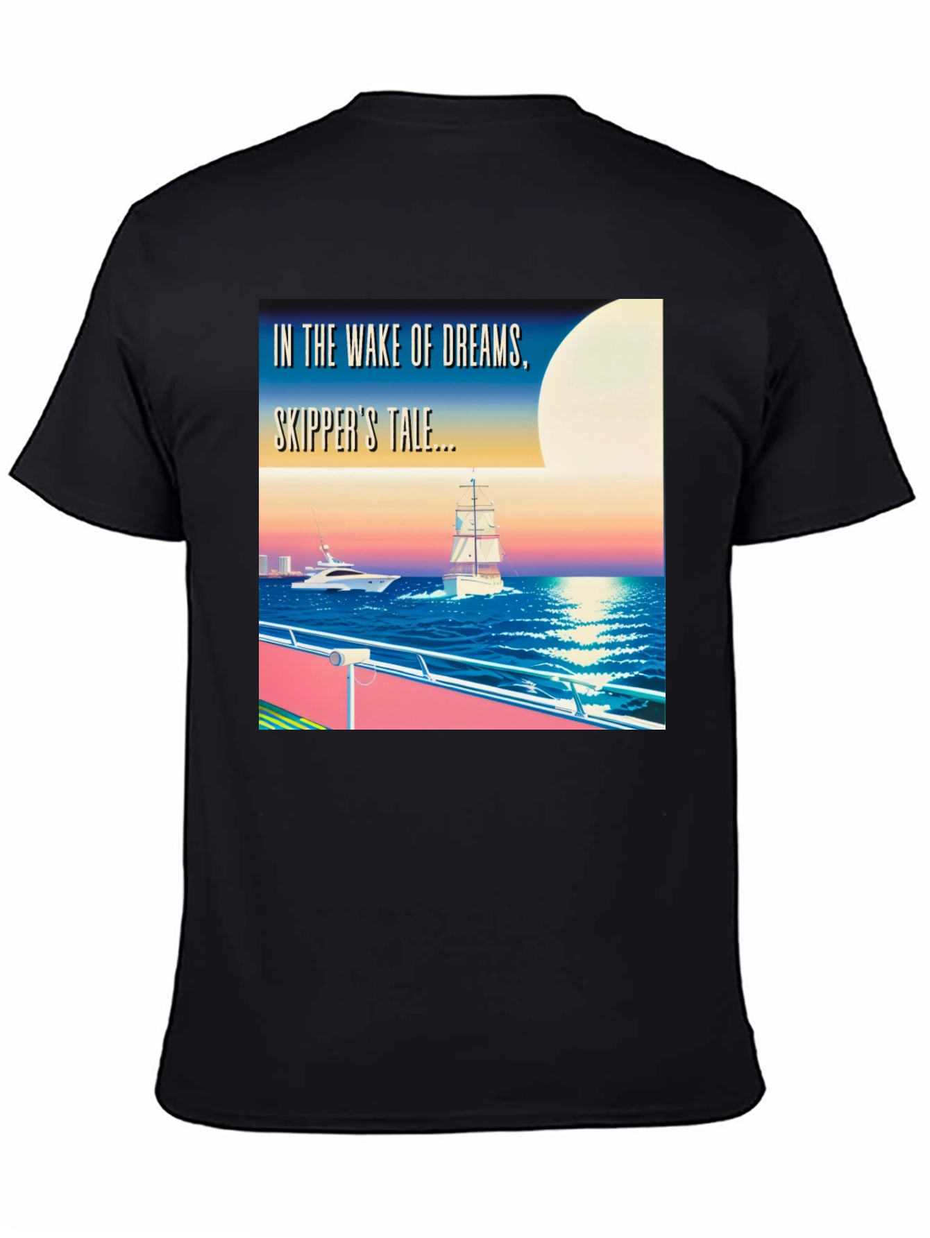 Skippers Tale T-Shirt - Dreamy Nautical Design