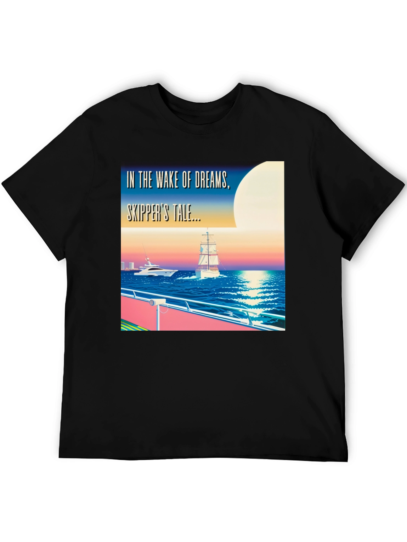 Skippers Tale T-Shirt - Dreamy Nautical Design