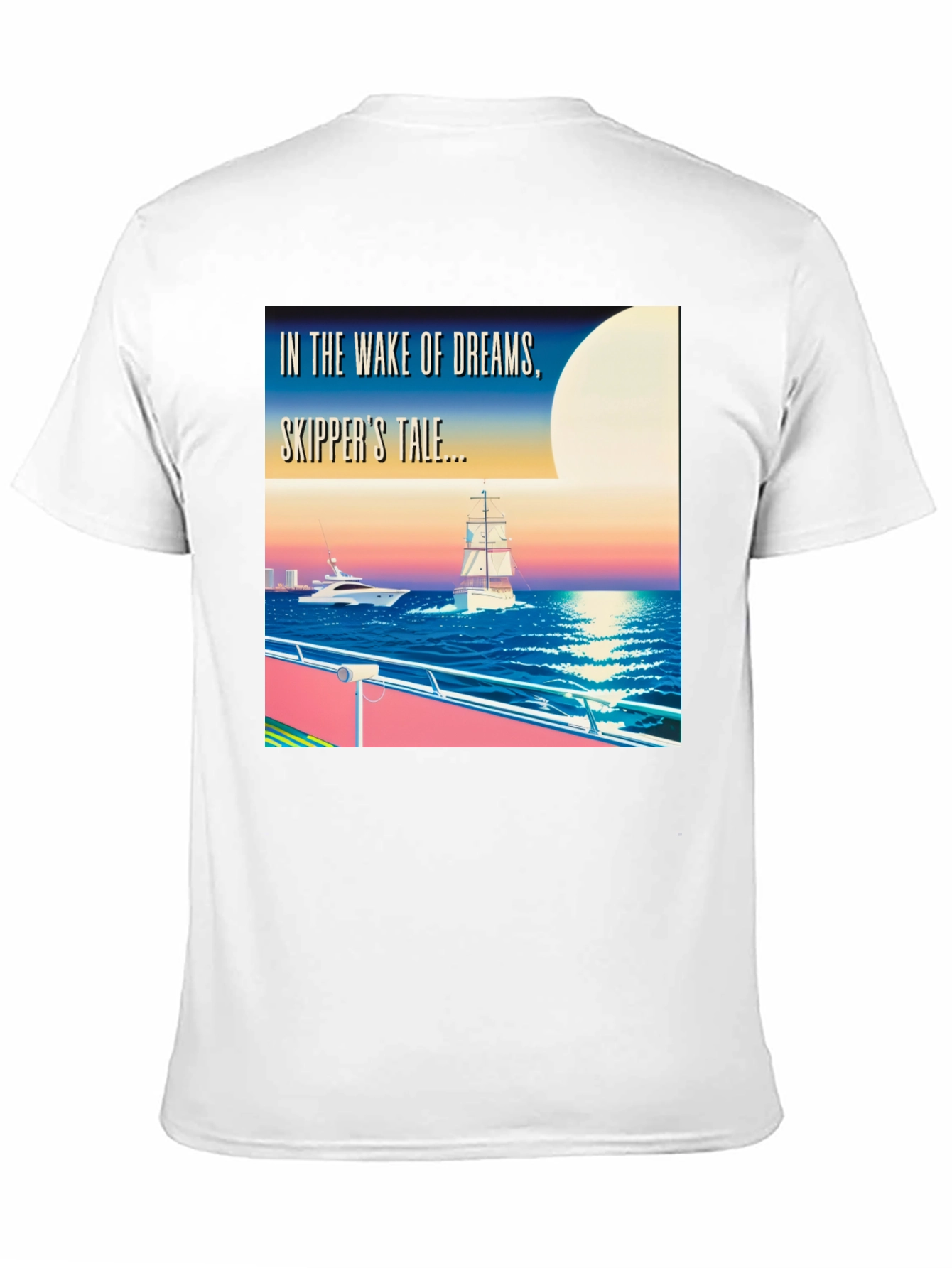 Skippers Tale T-Shirt - Dreamy Nautical Design