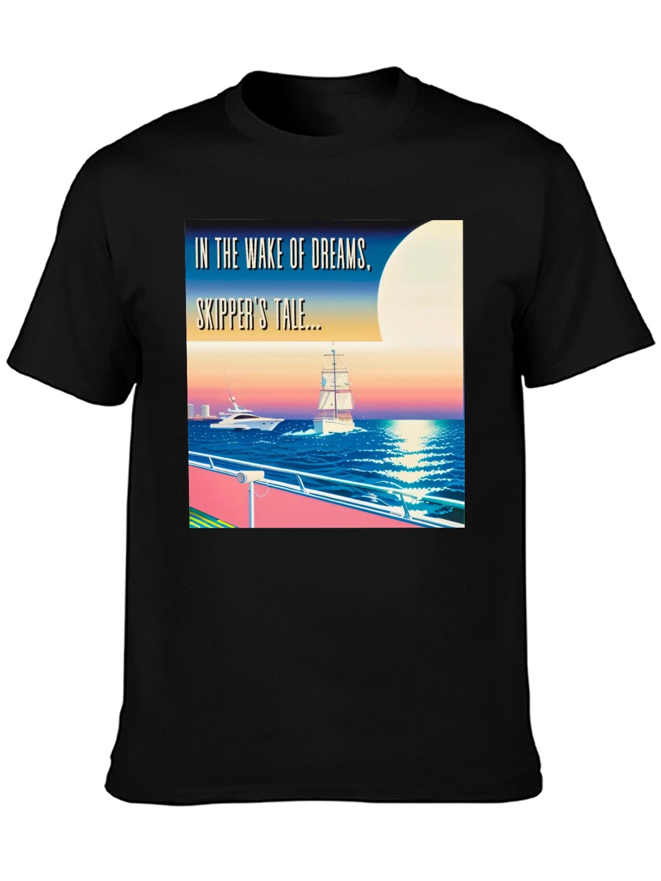 Skippers Tale T-Shirt - Dreamy Nautical Design