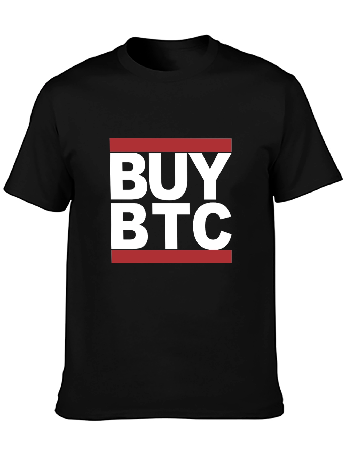 Buy BTC Black T-Shirt - Cryptocurrency HODL Tee