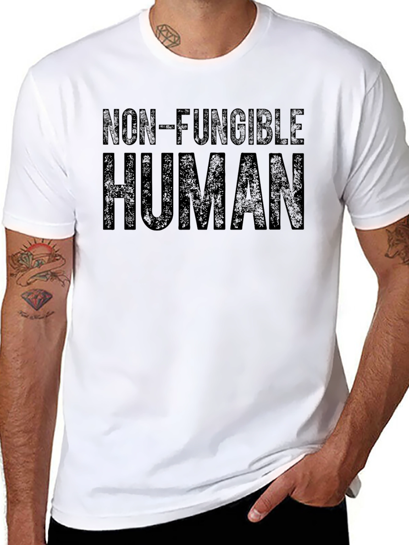 Non-Fungible Human Graphic Tee