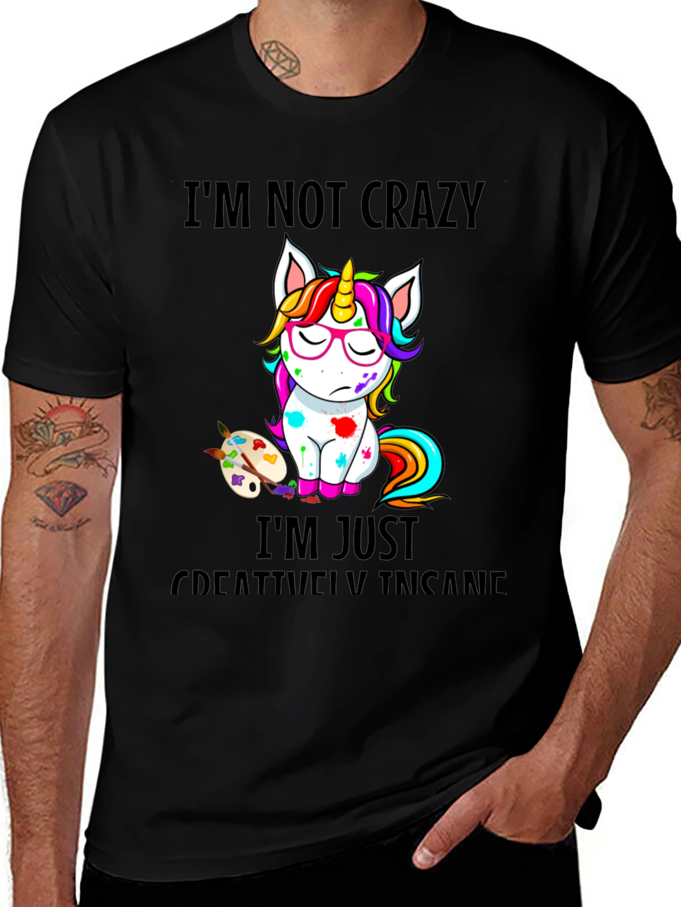 Crazy Creative Unicorn T-Shirt