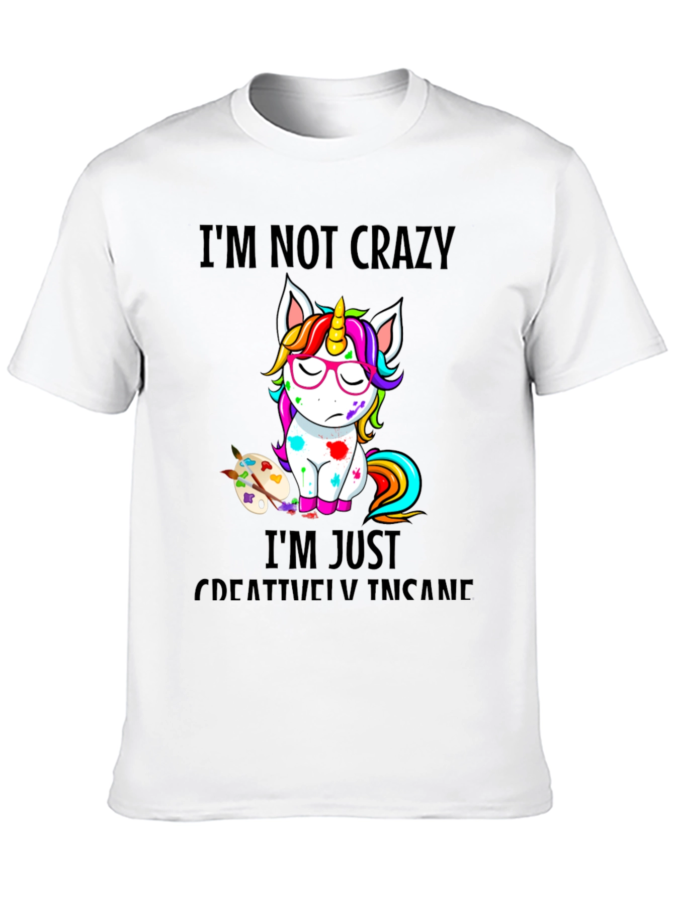 Crazy Creative Unicorn T-Shirt
