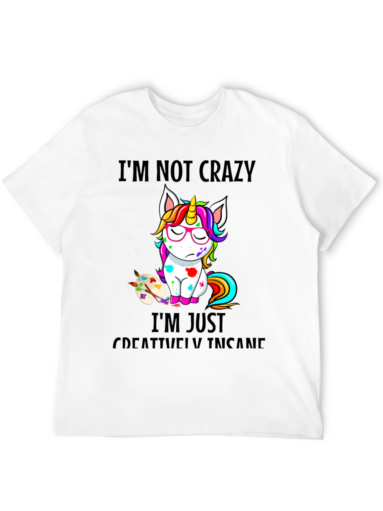Crazy Creative Unicorn T-Shirt