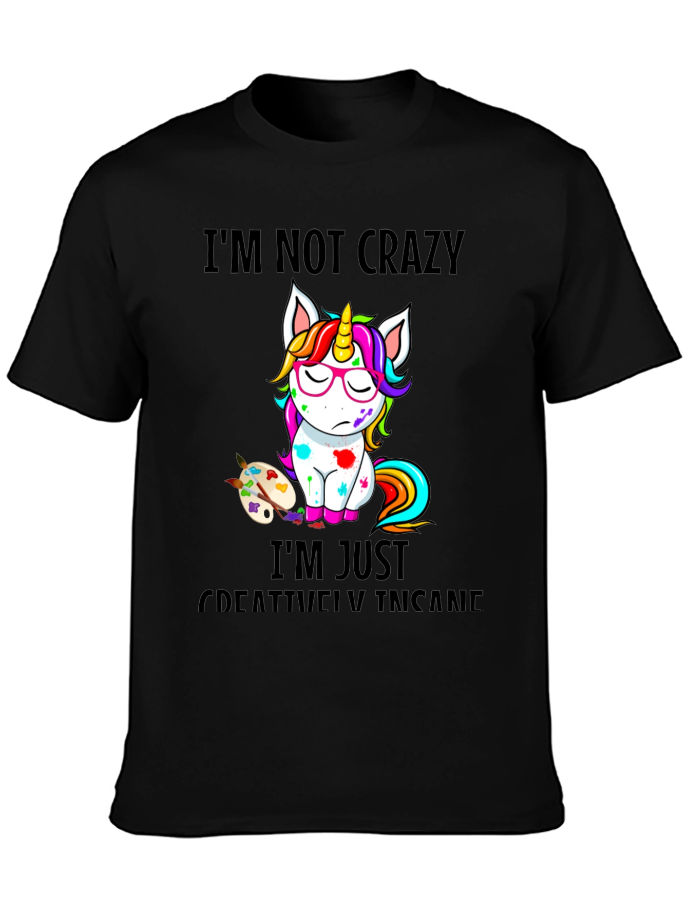 Crazy Creative Unicorn T-Shirt