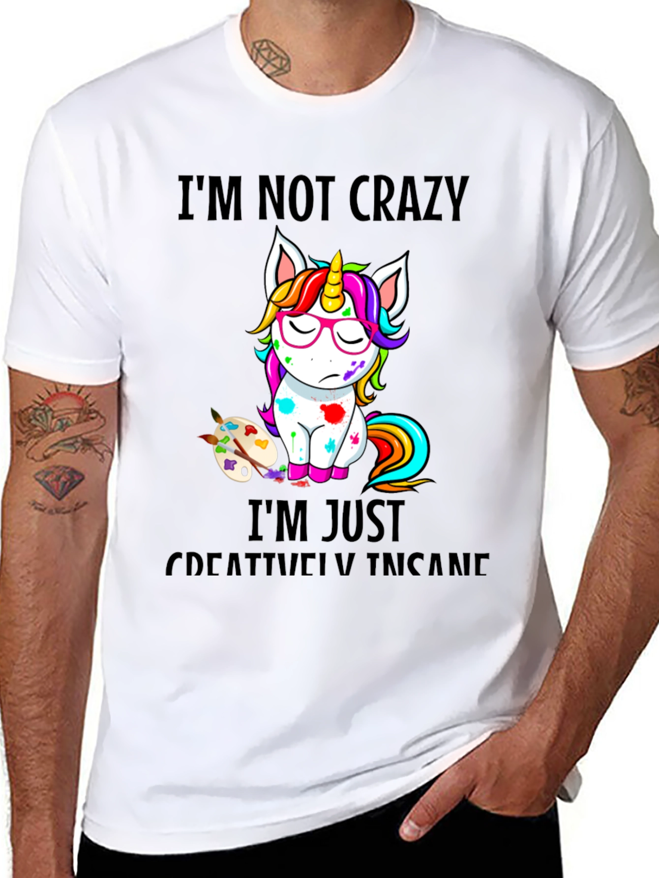 Crazy Creative Unicorn T-Shirt