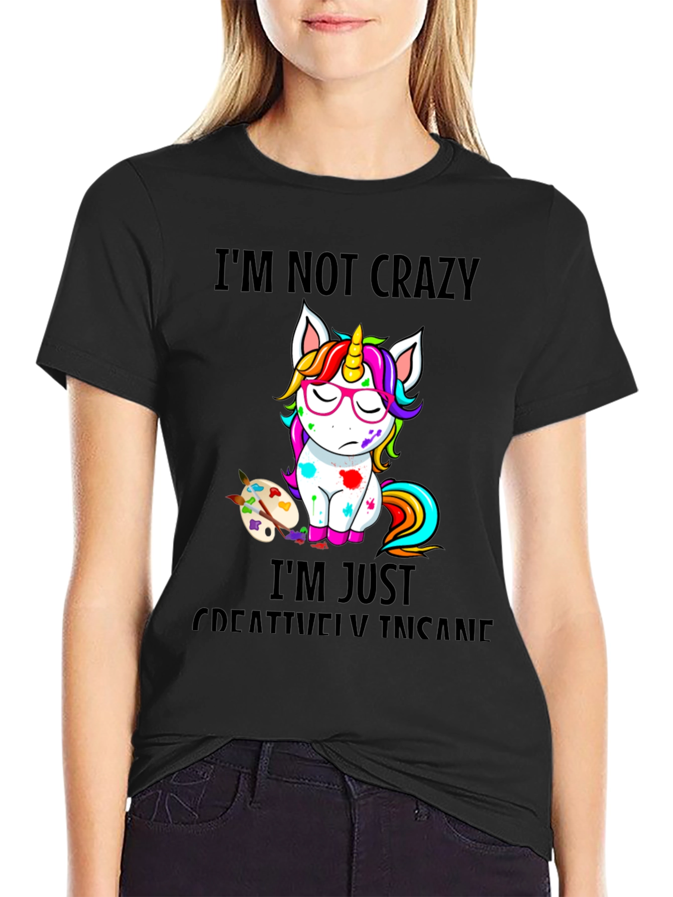 Crazy Creative Unicorn T-Shirt