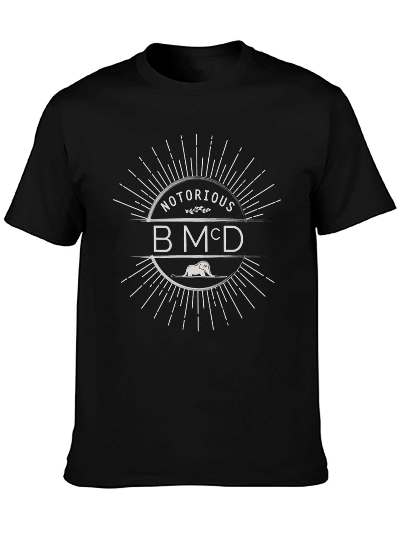 Notorious BMD Graphic Print Black T-Shirt