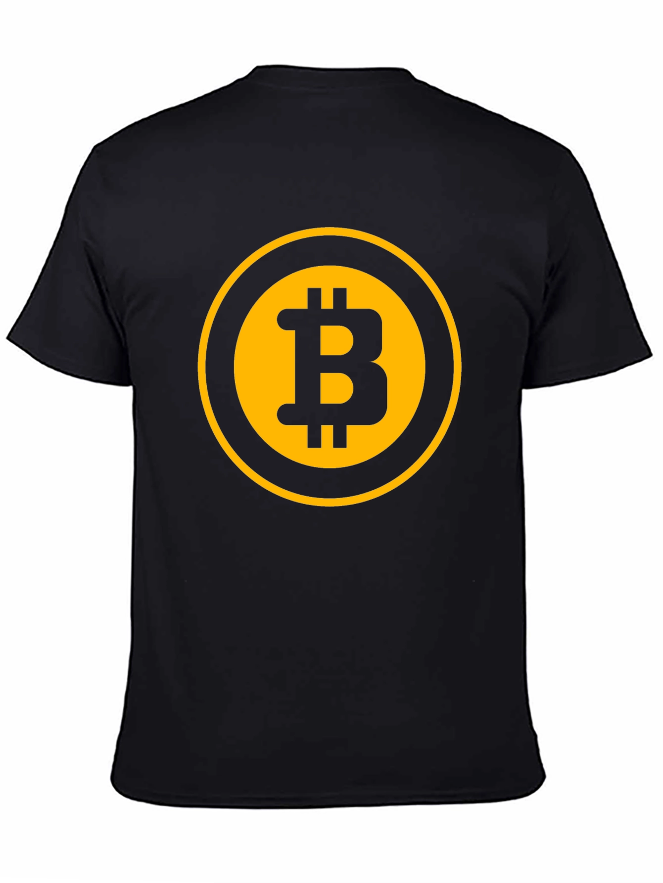 Bitcoin Logo Black T-Shirt
