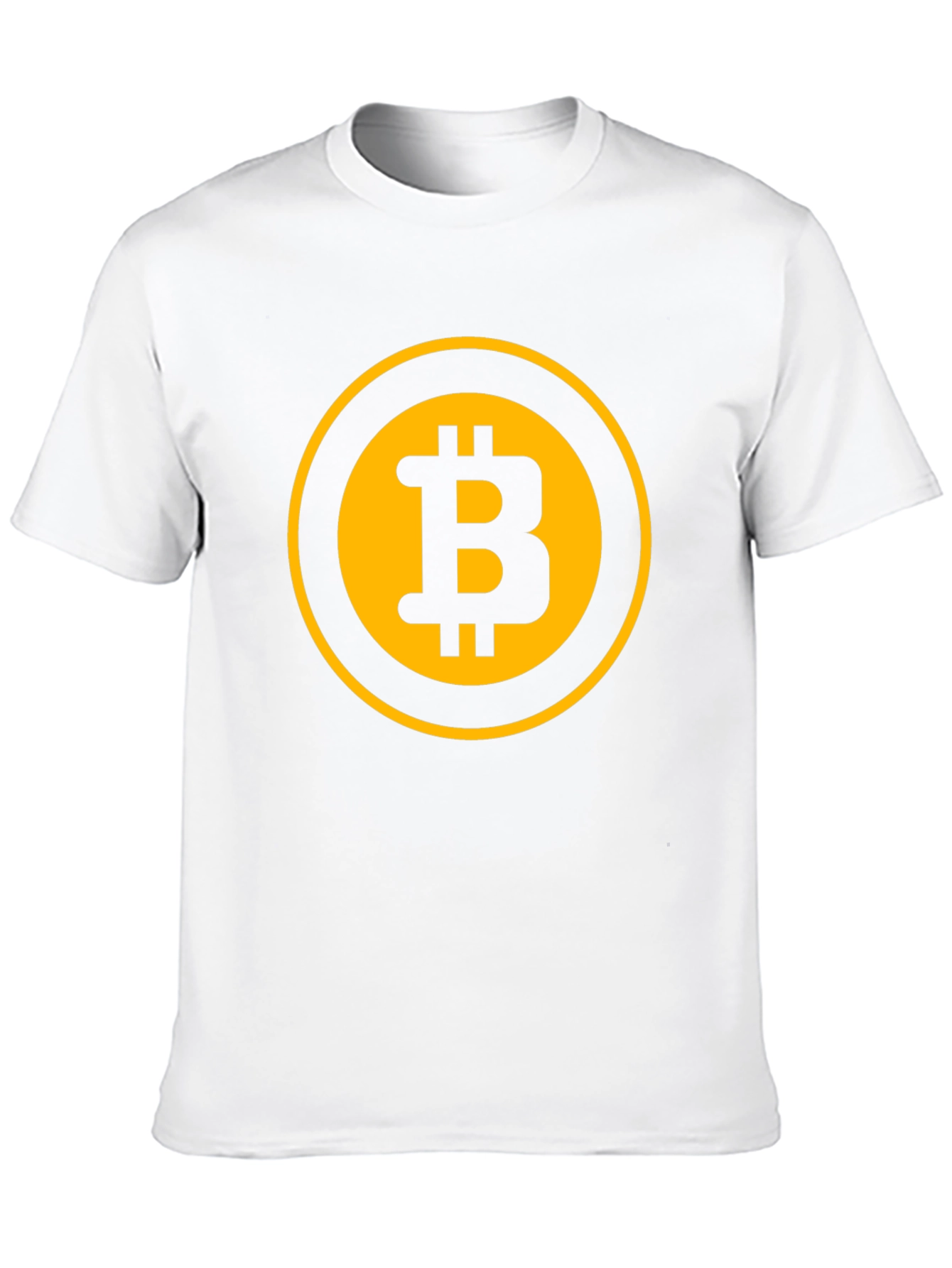 Bitcoin Logo Black T-Shirt