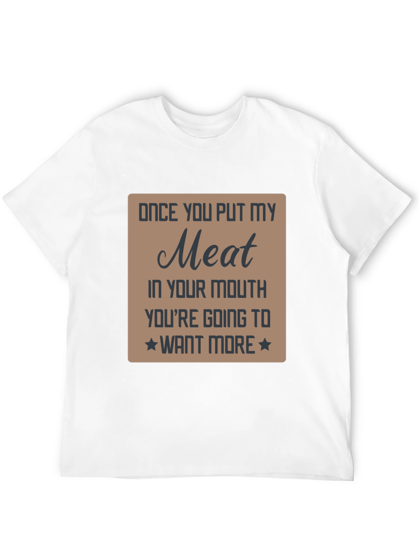 Funny Meat Graphic Novelty T-Shirt