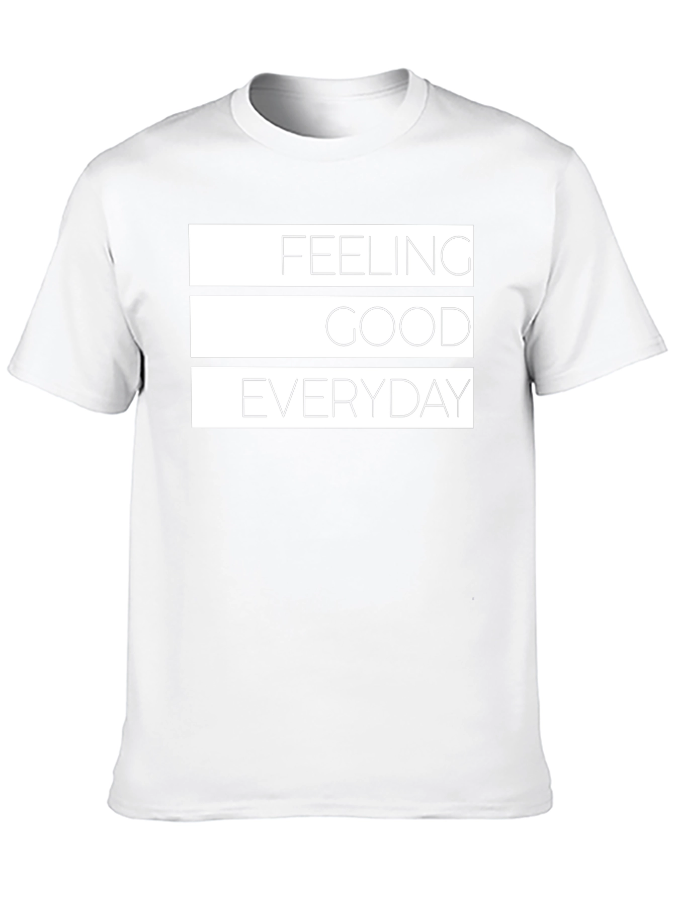 Feeling Good Everyday Black Graphic Tee