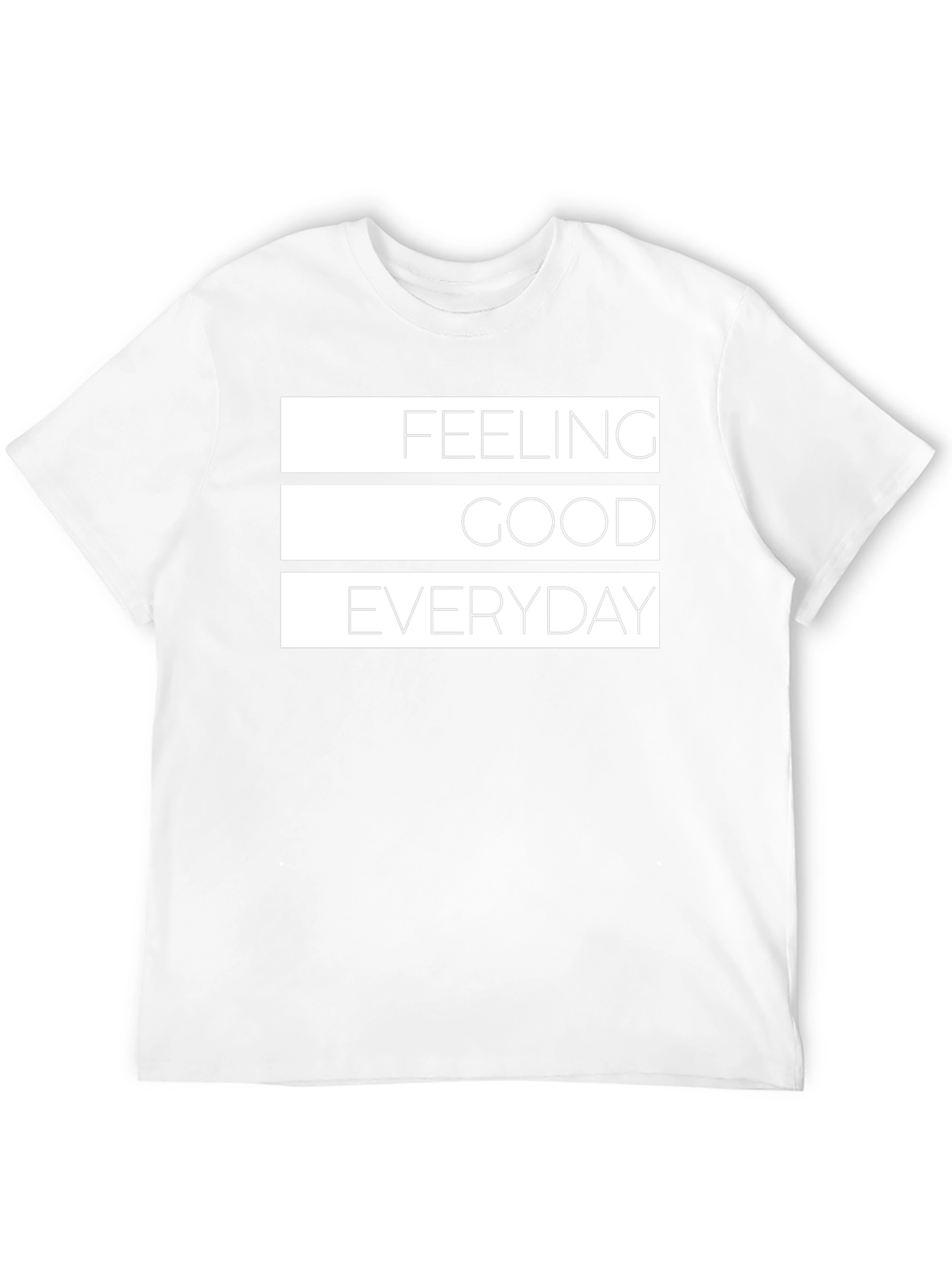 Feeling Good Everyday Black Graphic Tee
