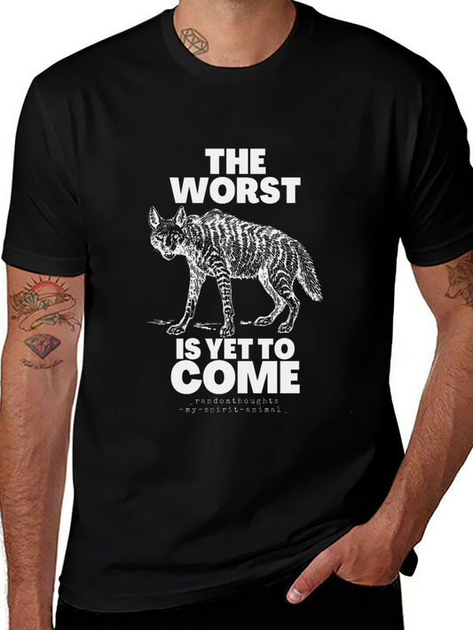 The Worst is Yet to Come Hyena Graphic T-Shirt