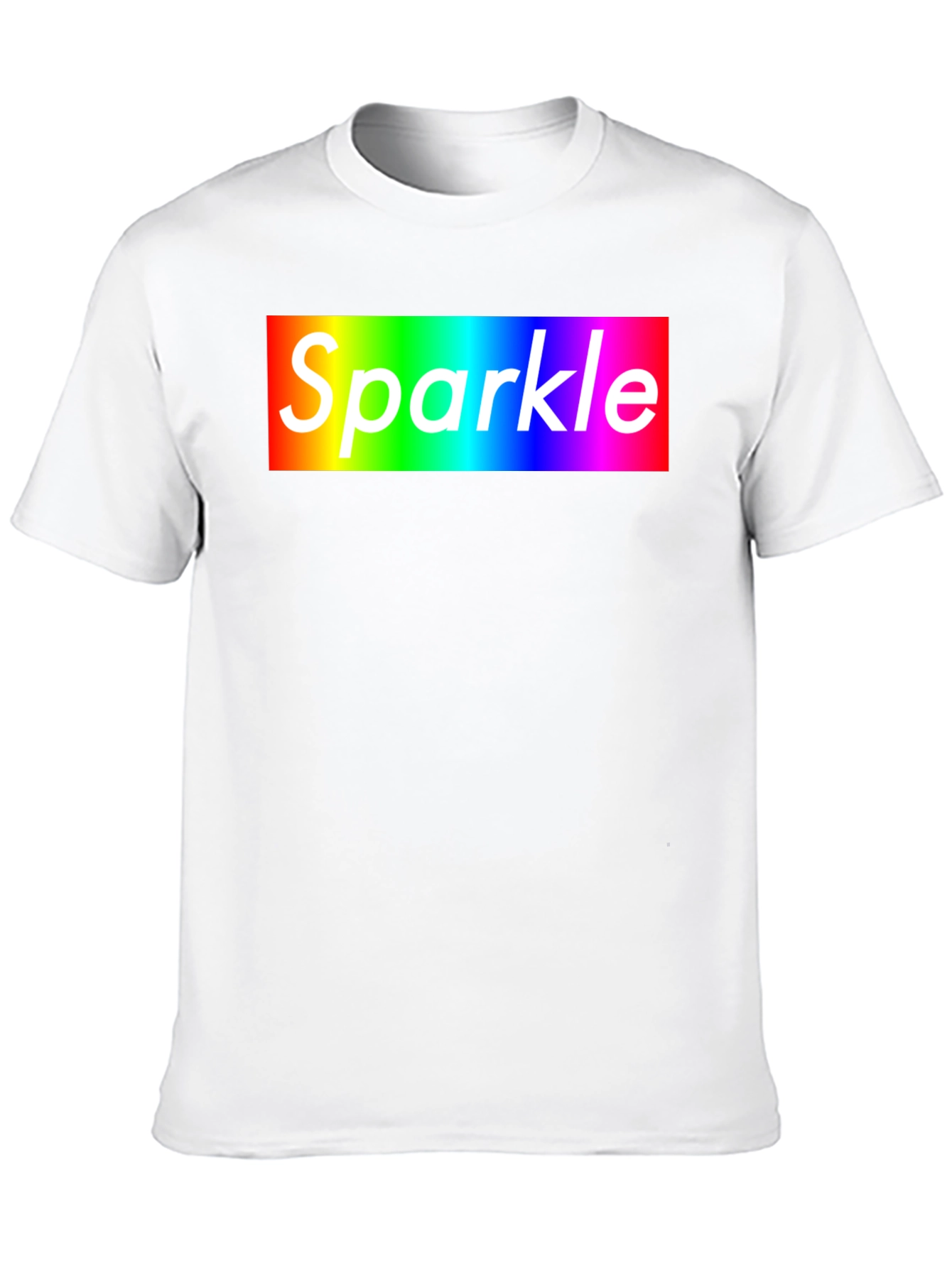 Rainbow Sparkle T-Shirt - Bold Graphic Tee