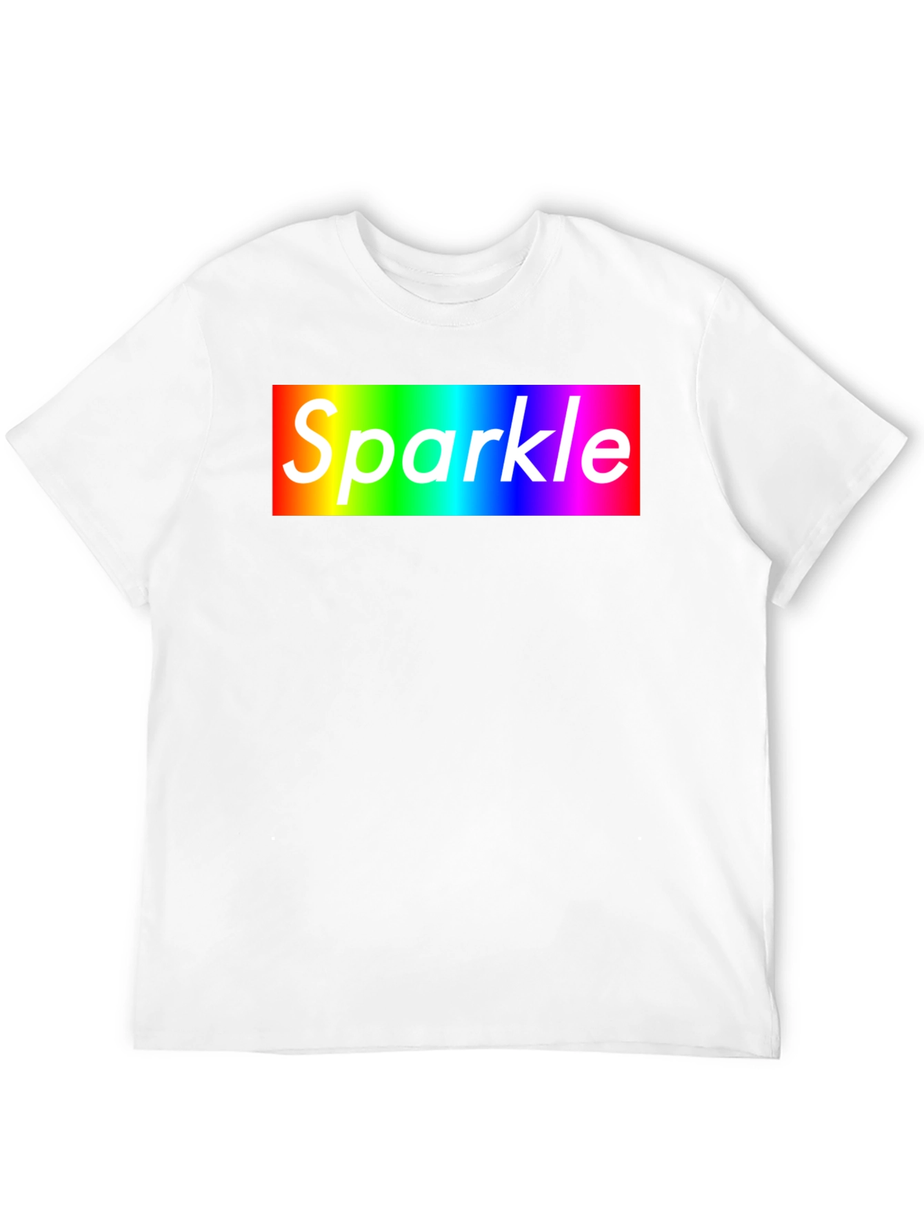Rainbow Sparkle T-Shirt - Bold Graphic Tee