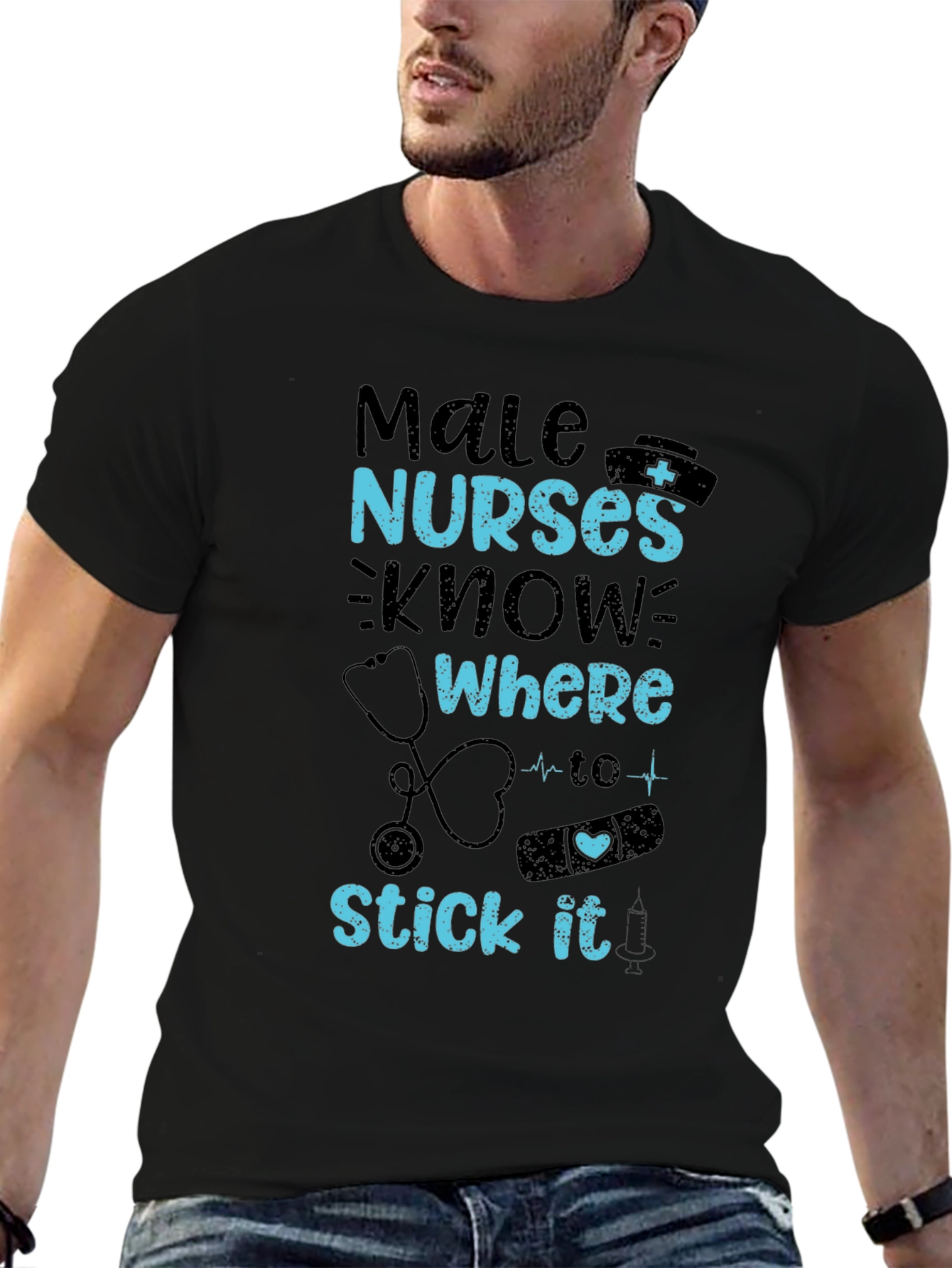 Male Nurses T-Shirt - Funny Nurse Gift