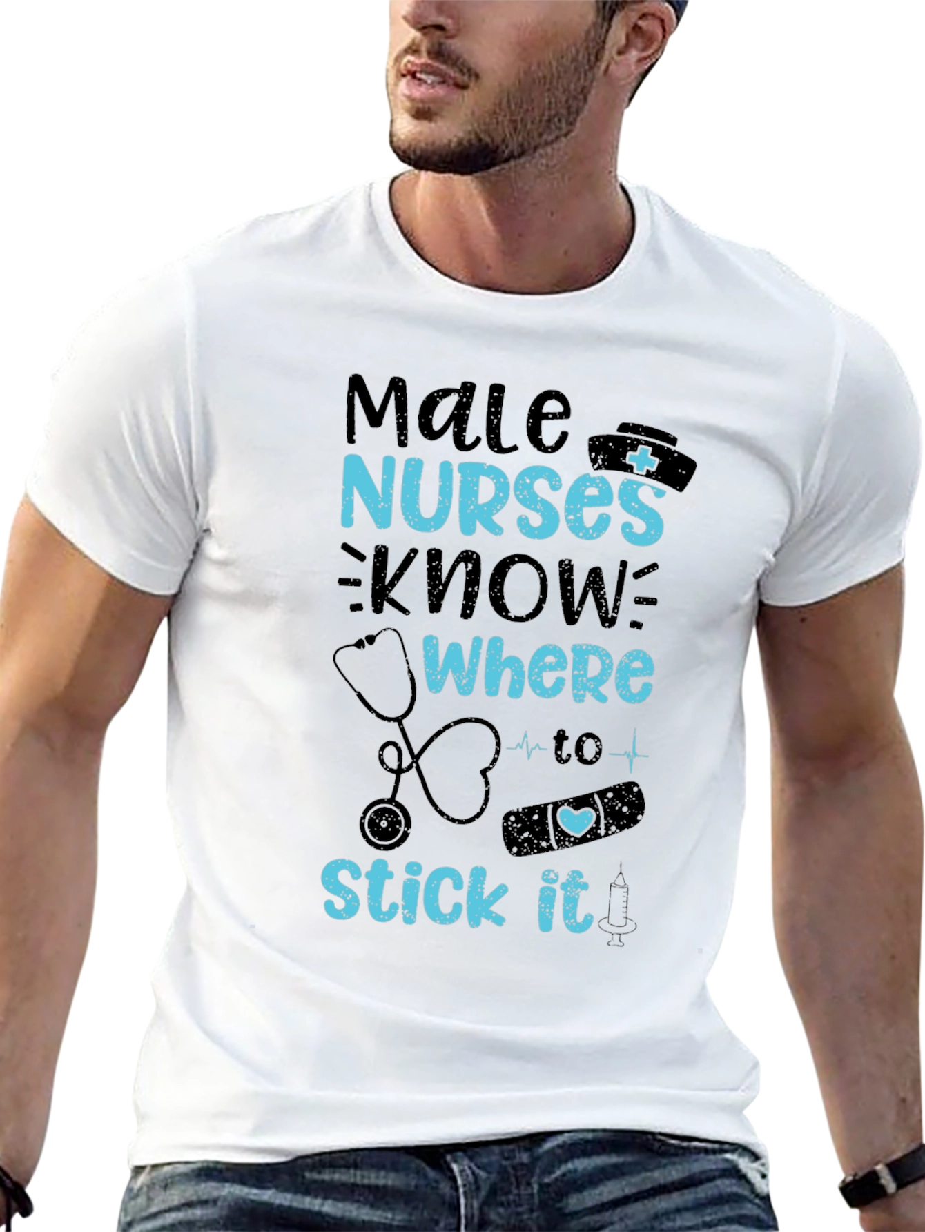 Male Nurses T-Shirt - Funny Nurse Gift