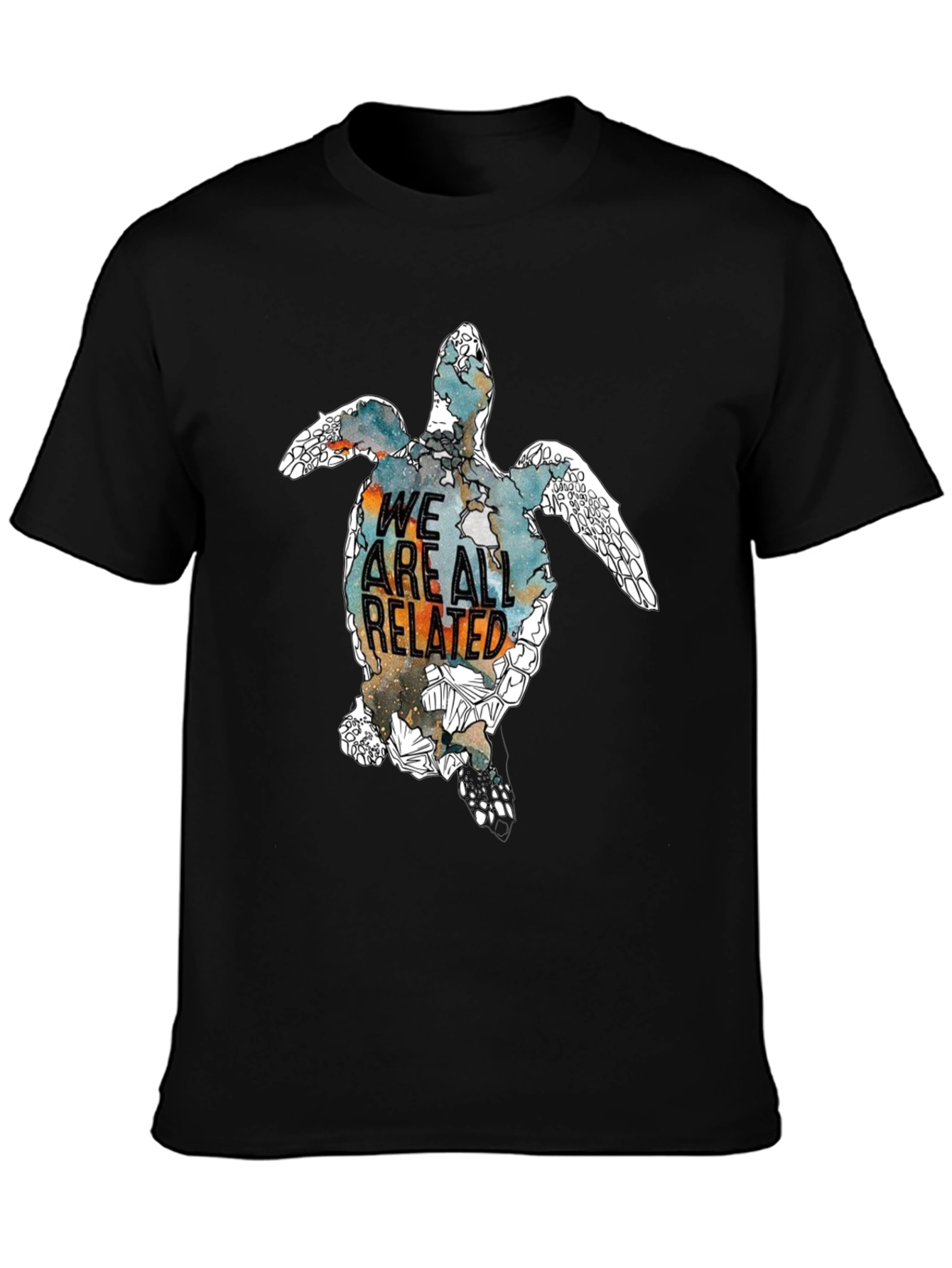 We Are All Related Turtle Graphic Tee