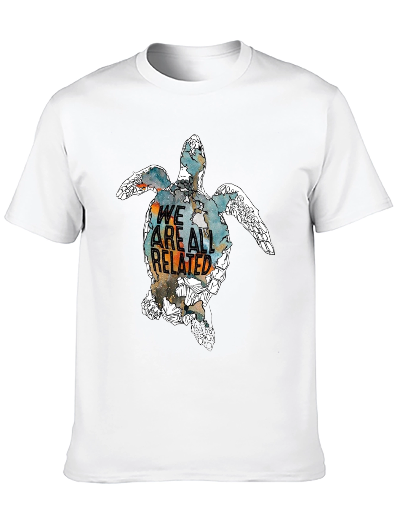 We Are All Related Turtle Graphic Tee