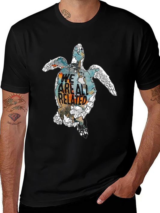 We Are All Related Turtle Graphic Tee